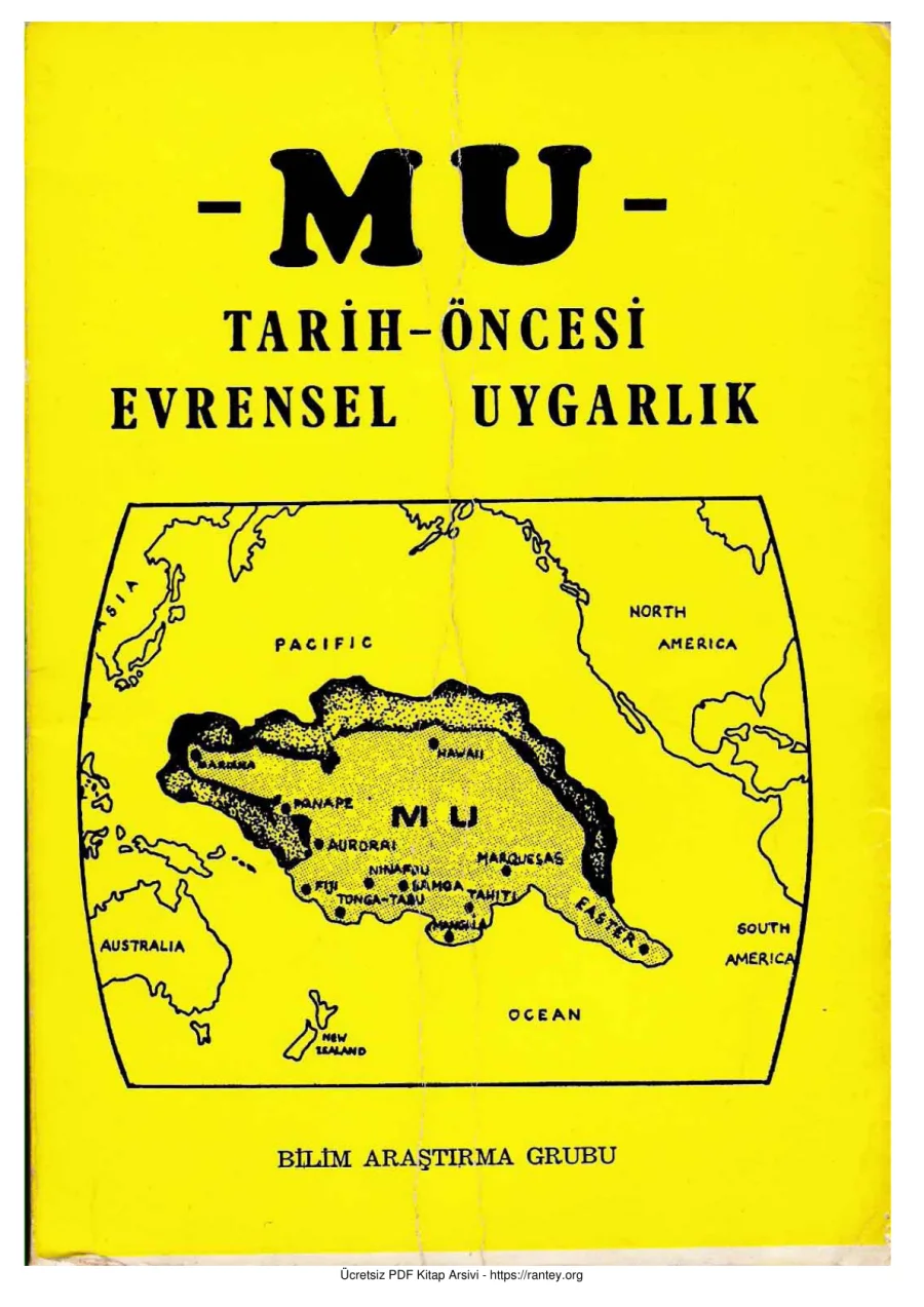 Mu Tarih Öncesi Evrensel Uygarlık kapak görseli