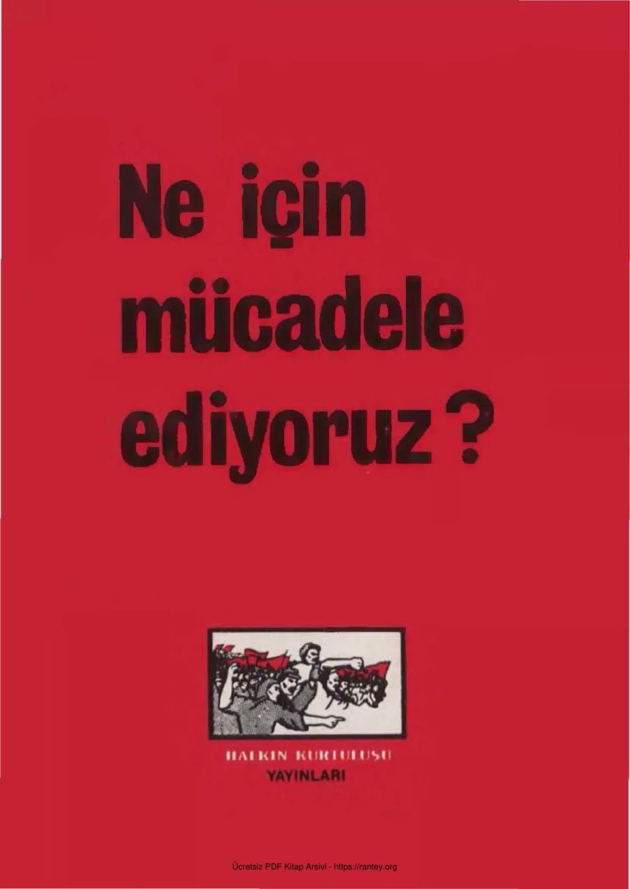 Mücadele Ediyoruz Halkın kapak görseli