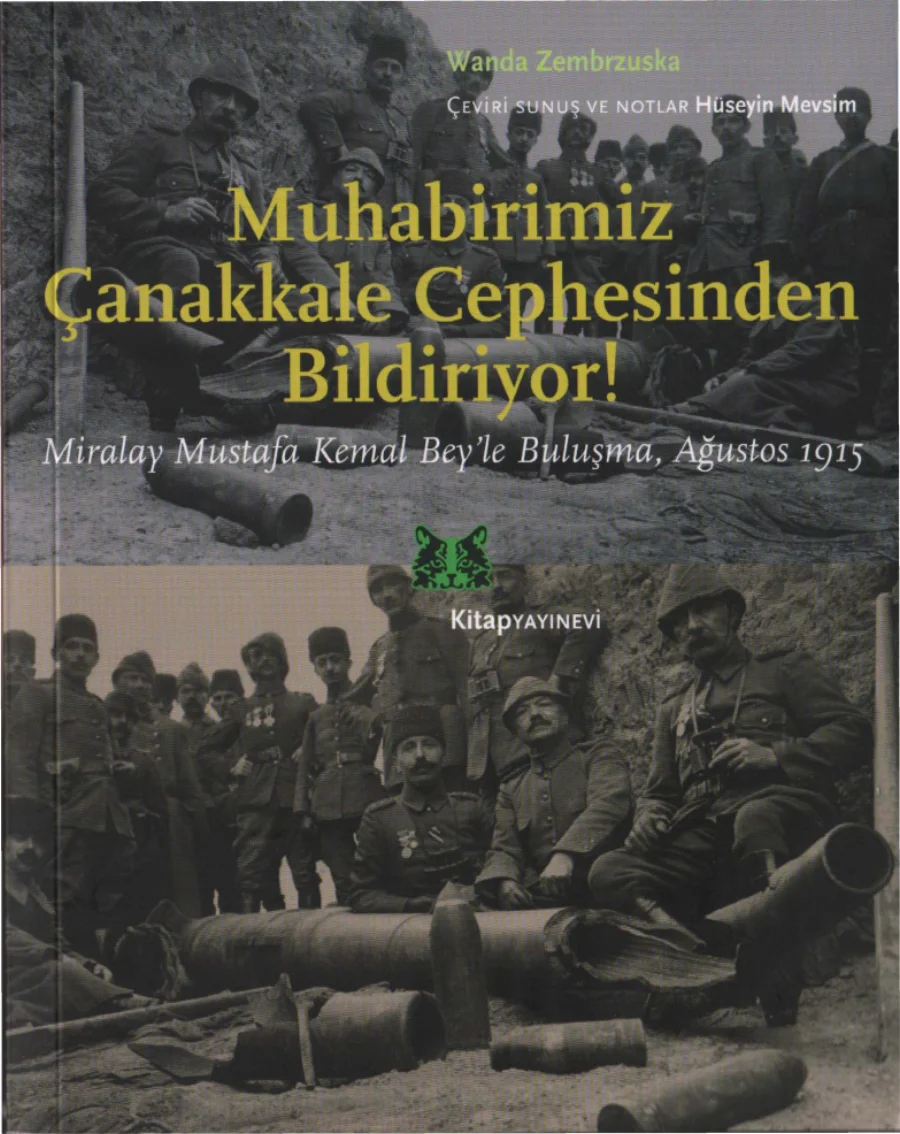 Muhabirimiz Çanakkale Cephesinden Bildiriyor kitap kapağı