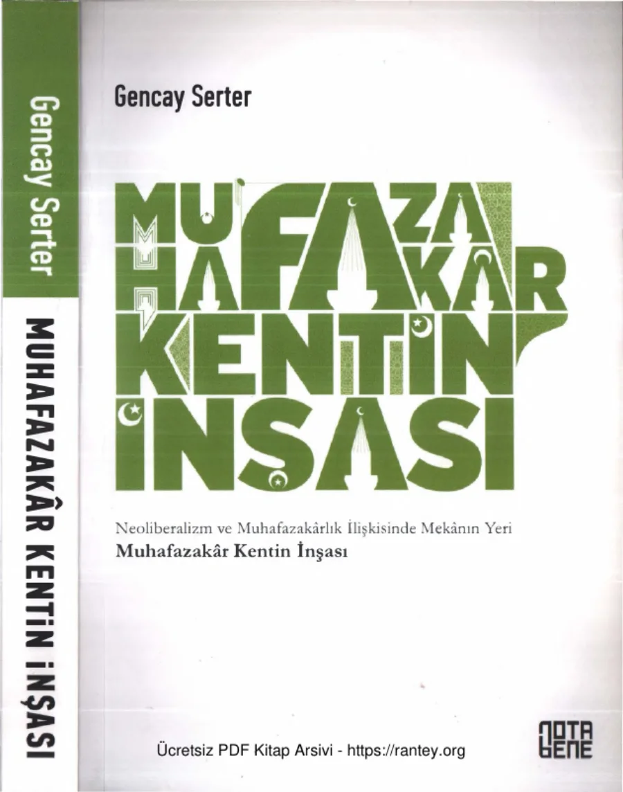Muhafazakar Kentin İnşası Nota Bene Yayınları kapak görseli