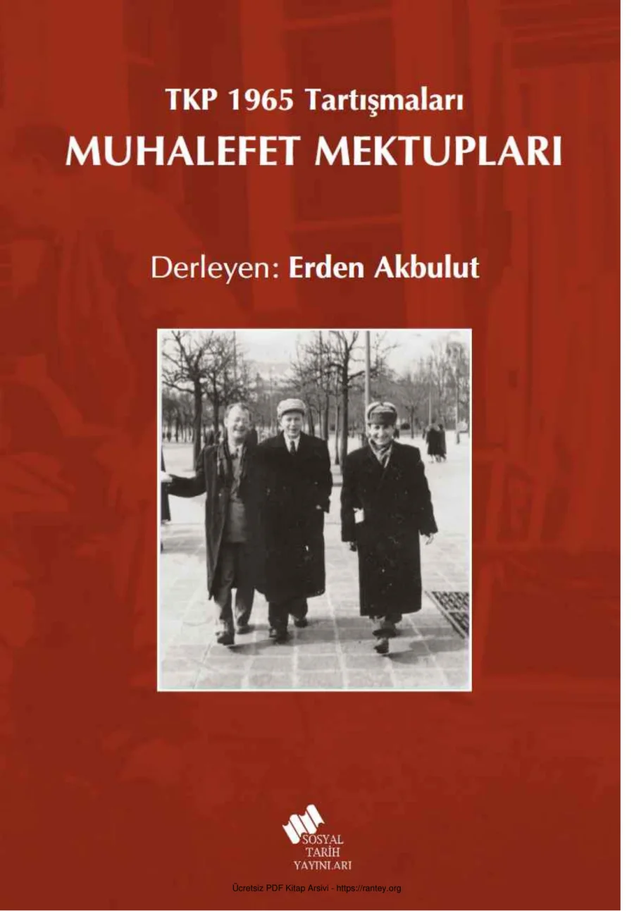 Muhalefet Mektupları TKP 1965 Tartışmaları kapak görseli