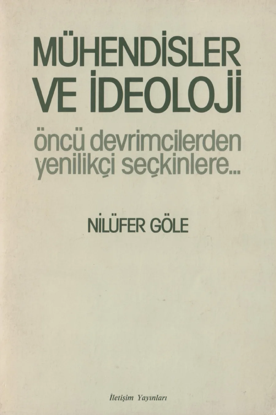 Mühendisler ve İdeoloji kapak görseli