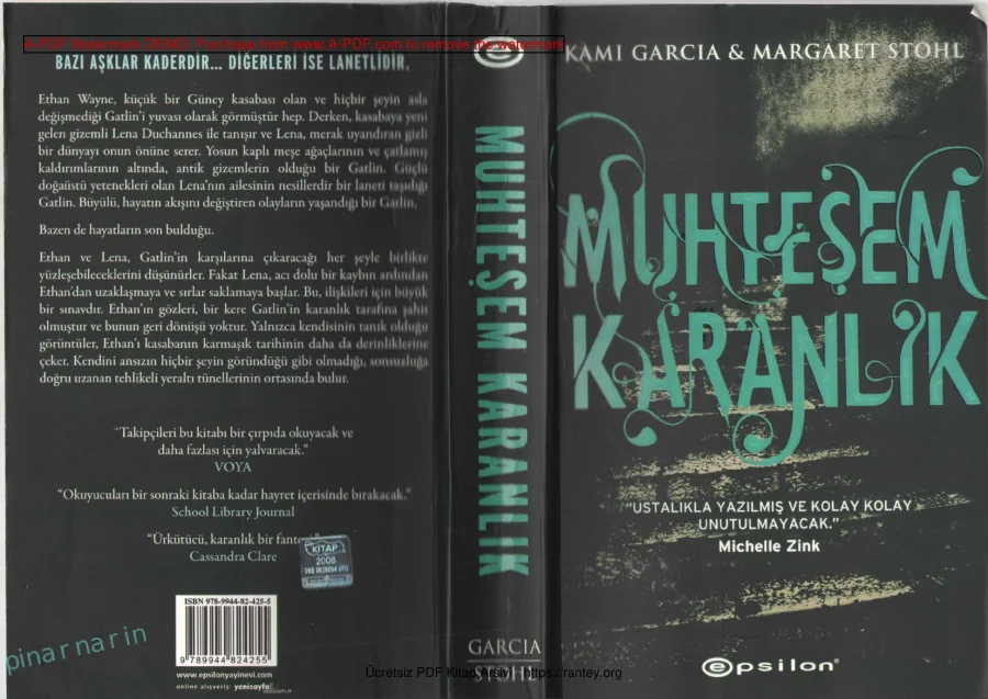 Muhteşem Karanlık Kami Garcia kapak görseli