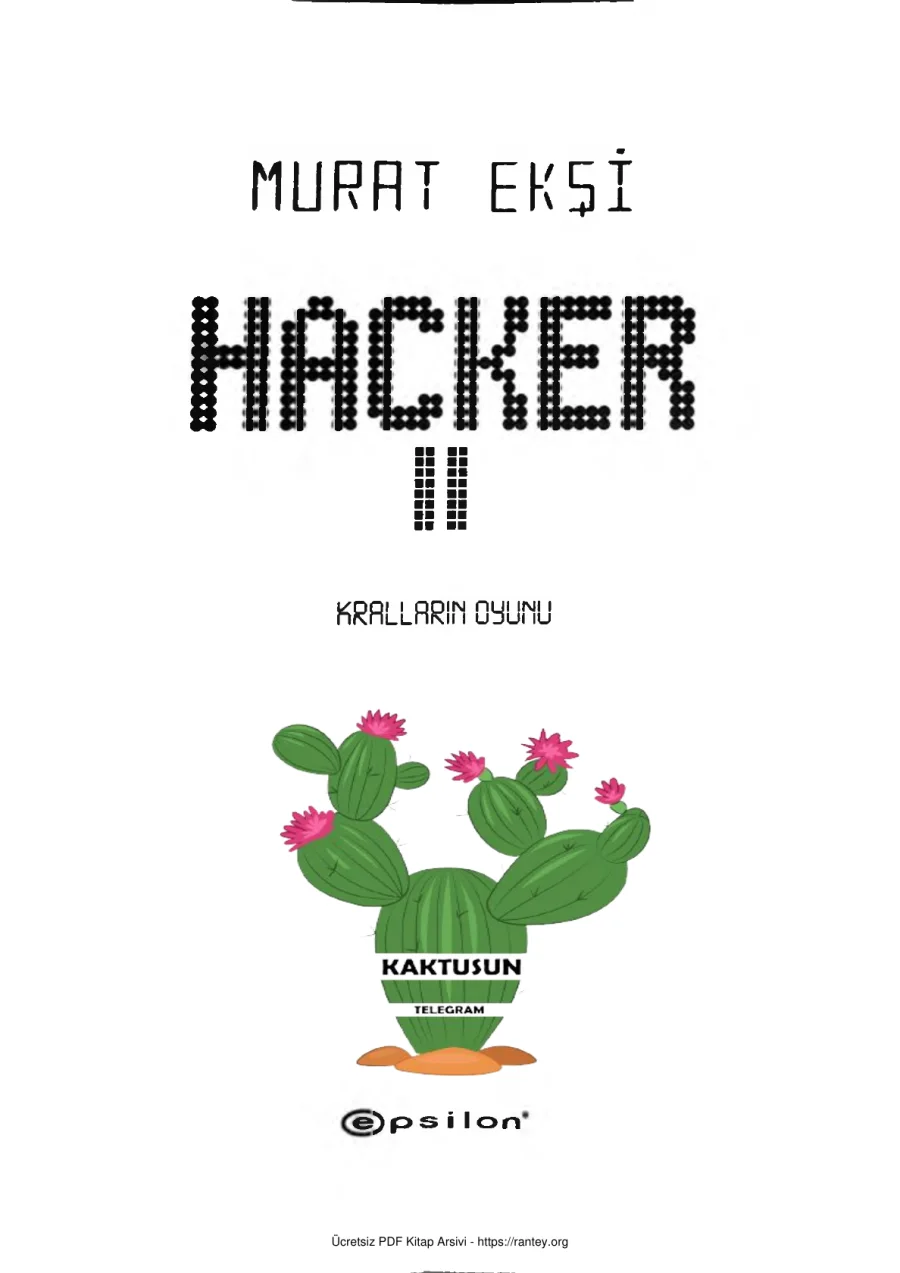 Murat Ekşi Hacker 2 kapak görseli