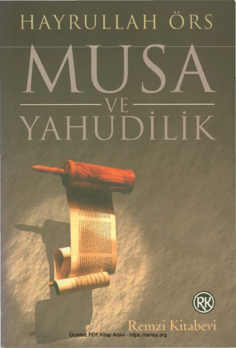 Musa ve Yahudilik kapak görseli