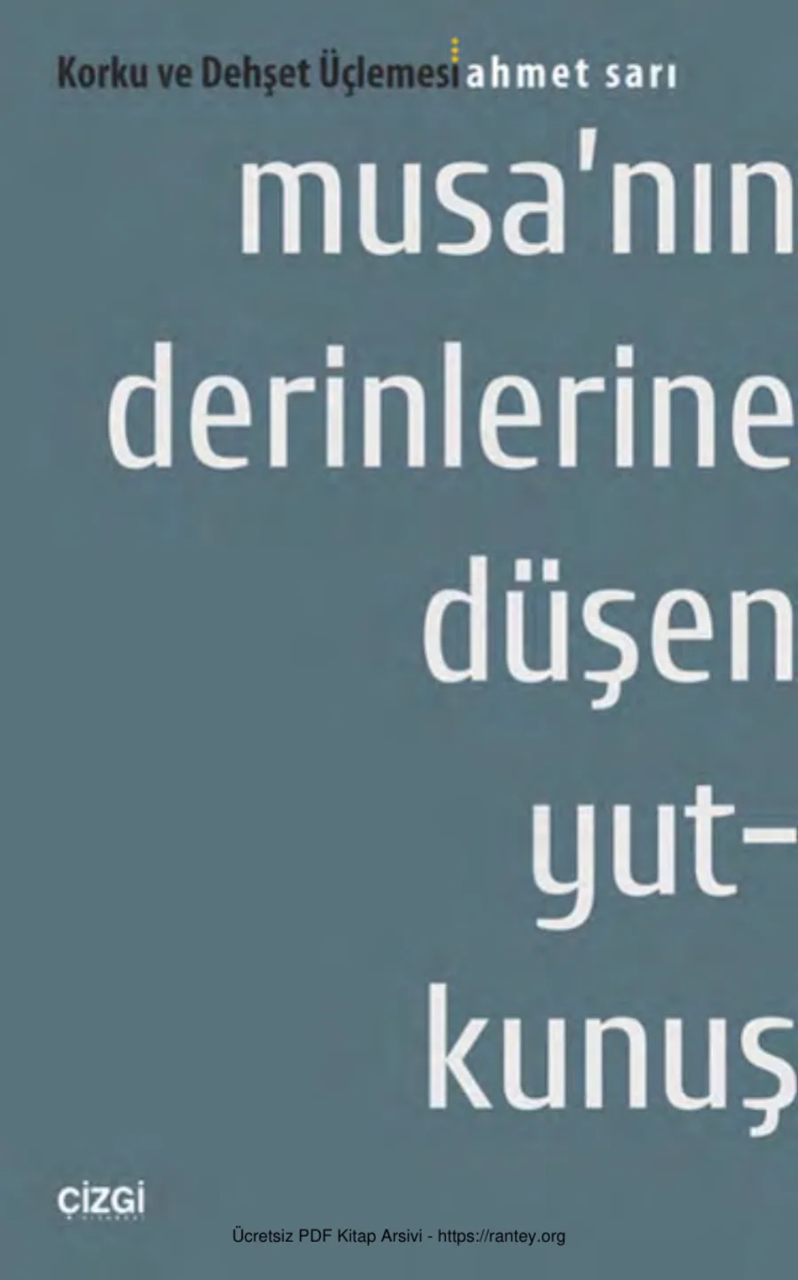 Musanın Derinlerine Düşen Yutkunuş kapak görseli