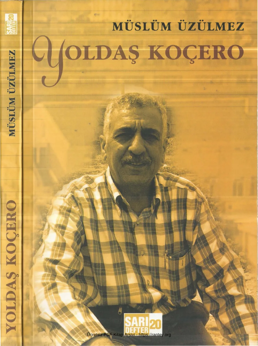 Müslüm Üzülmez Yoldaş Koçero Tüstav Sarı Defter kapak görseli