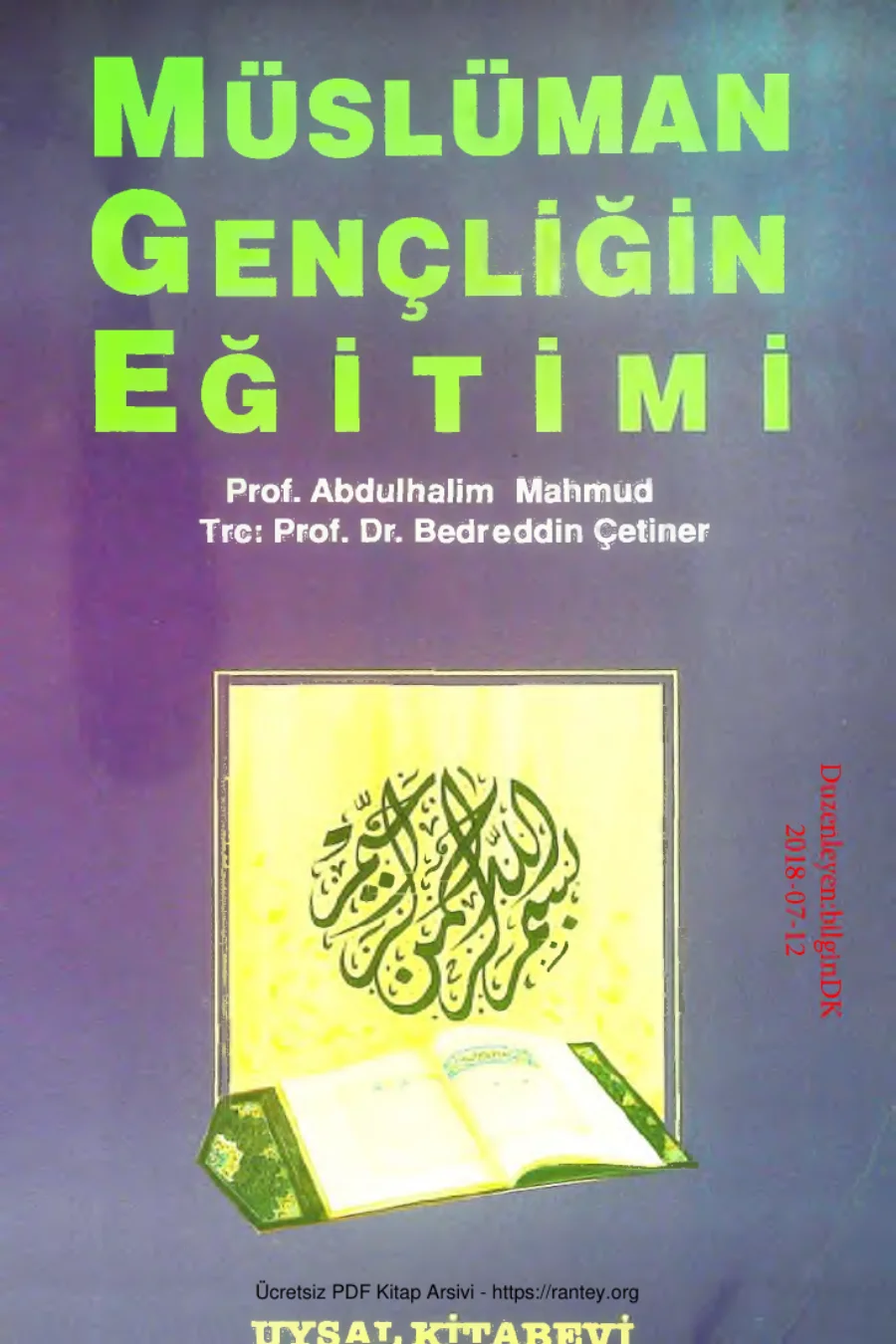 Musluman Gencligin Egitimi kapak görseli