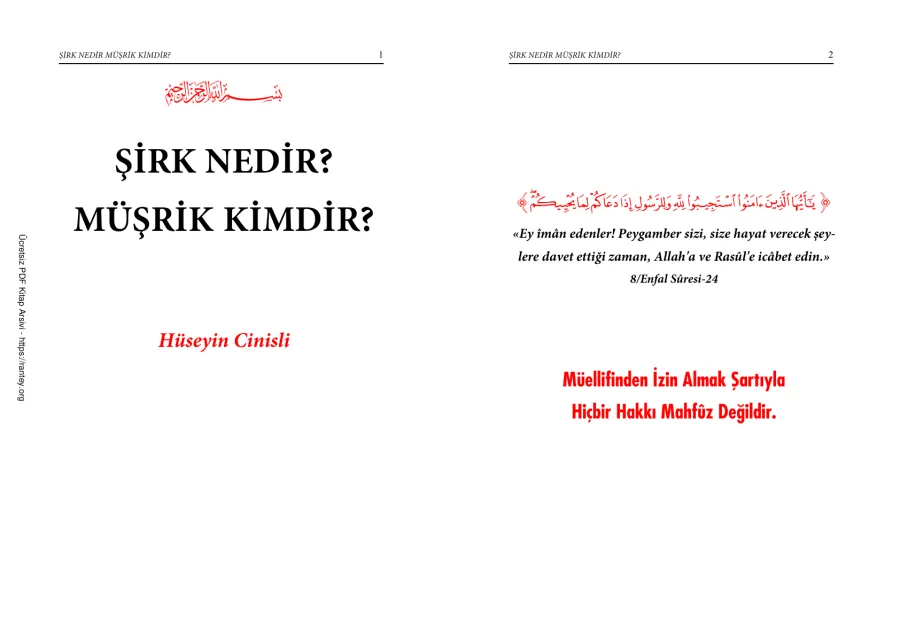 Müşrik Kimdir Ebu Abdulmumin Tekin Mıhçı kapak görseli