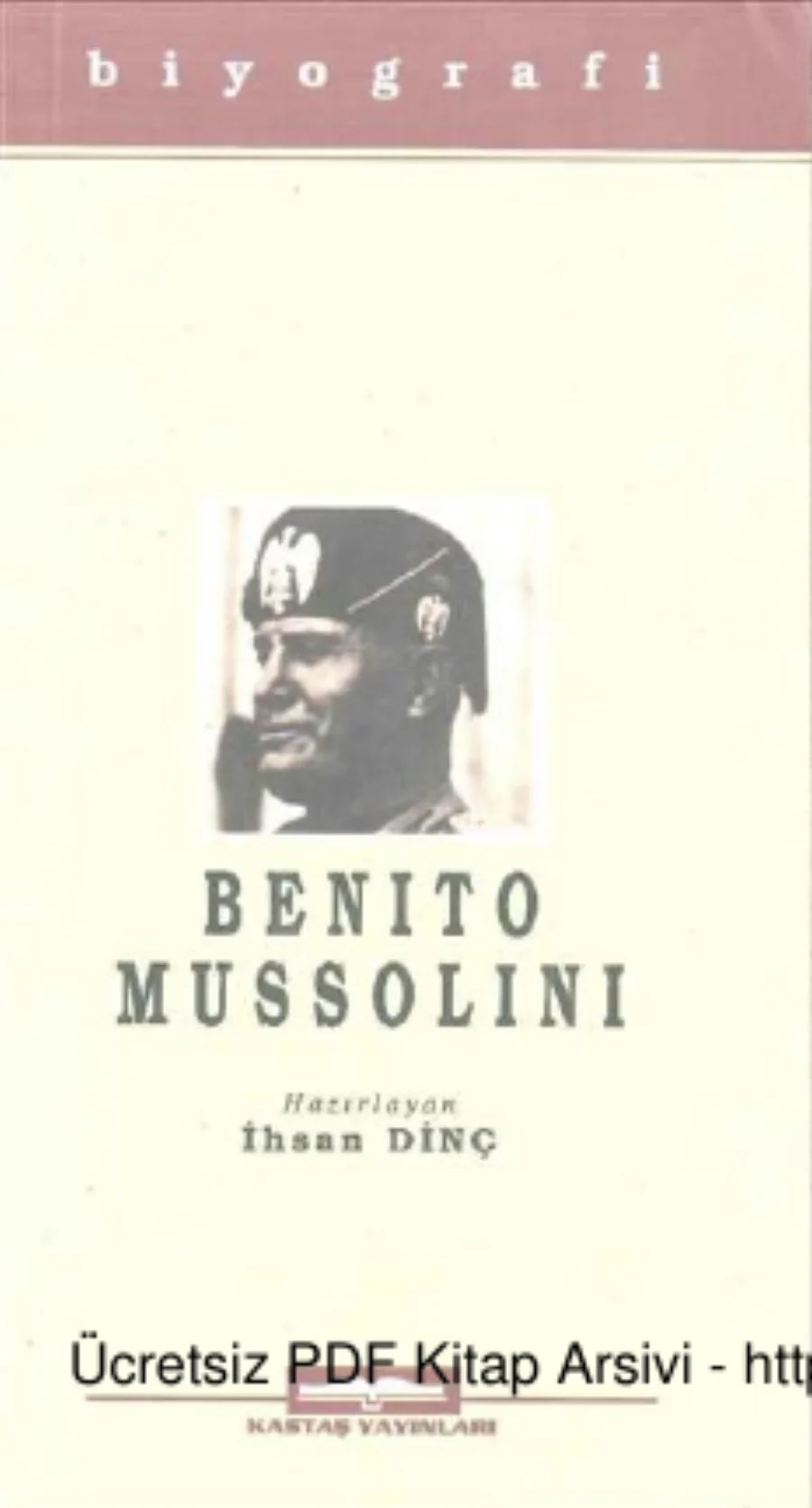 Mussolini kapak görseli