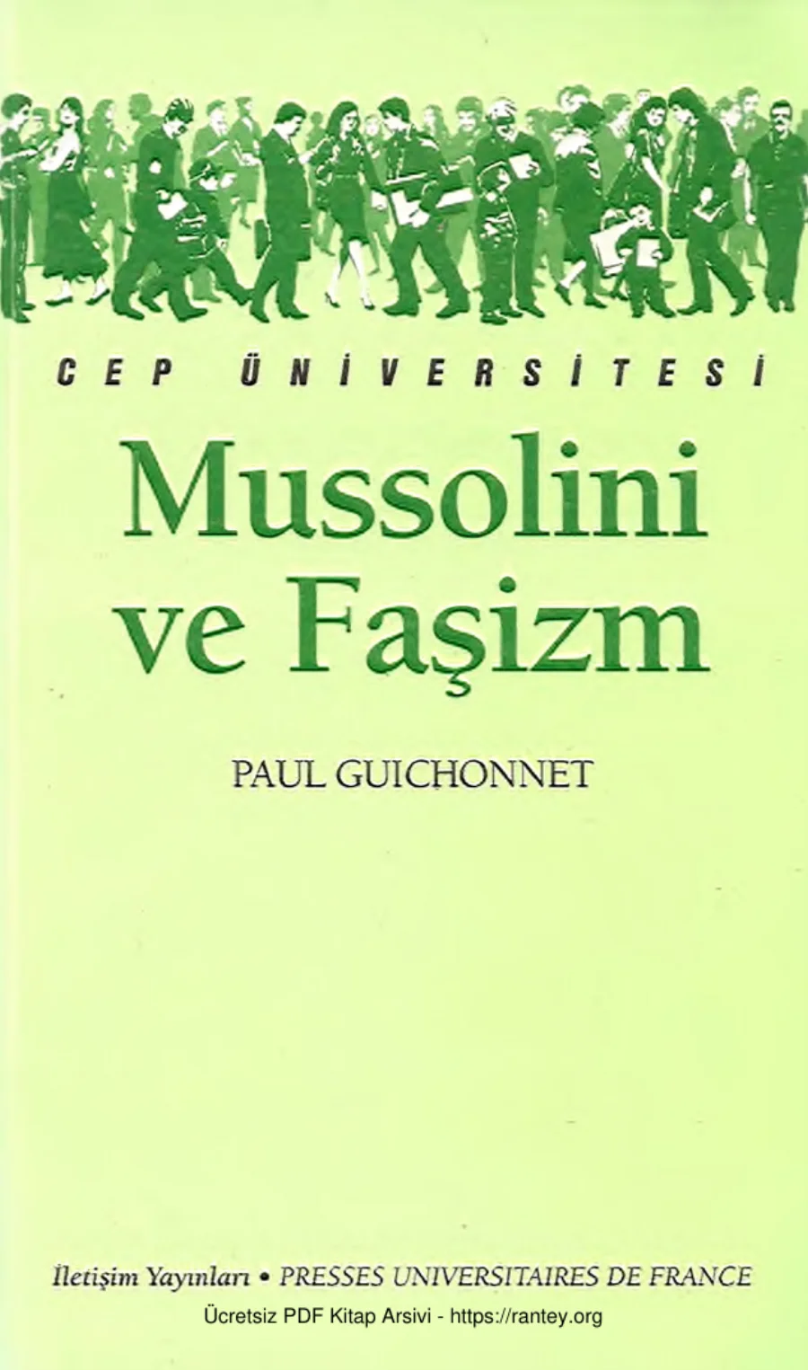 Mussolini ve kapak görseli