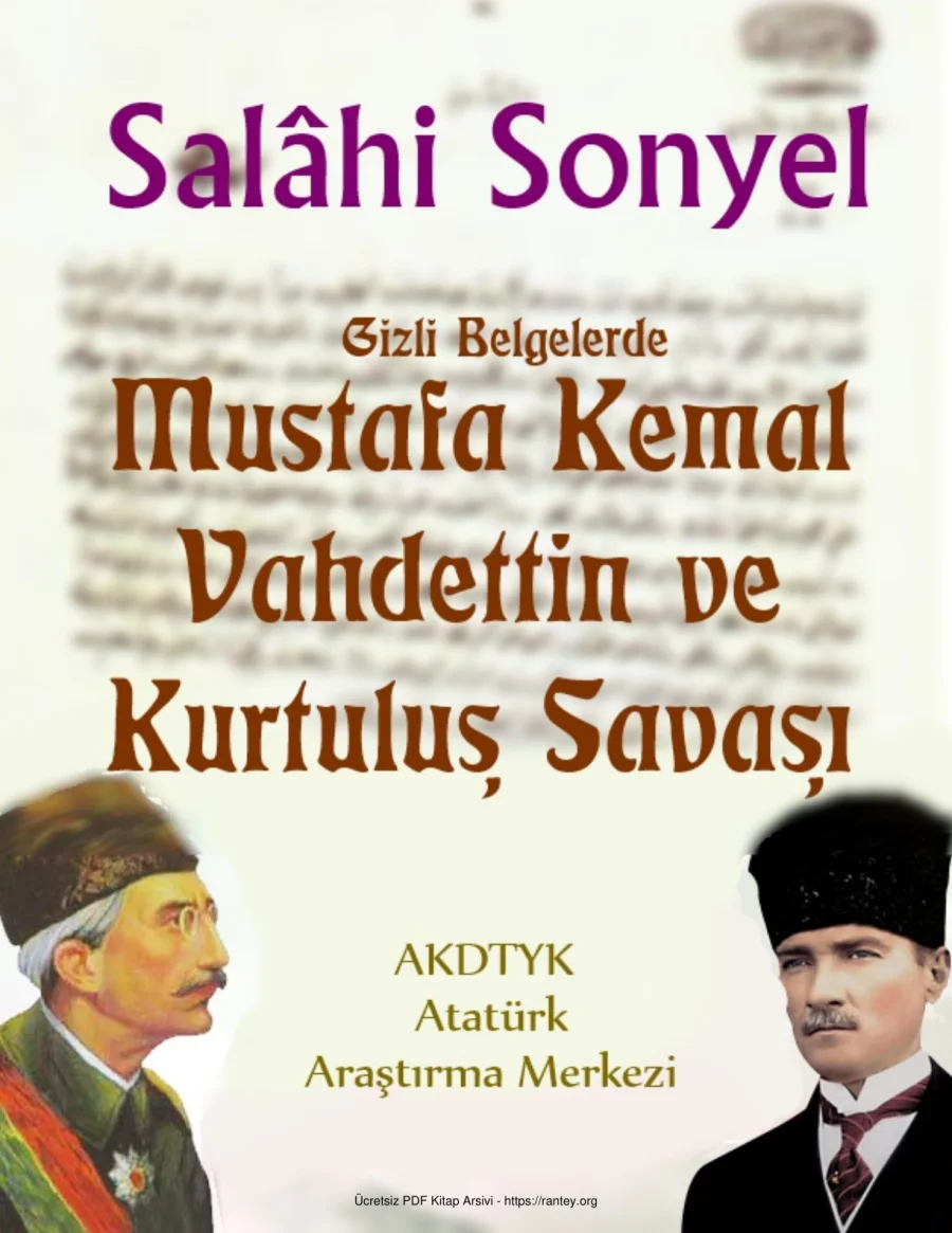 Mustafa Kemal Vahdettin ve Kurtuluş Savaşı Salahi Sonyel kapak görseli