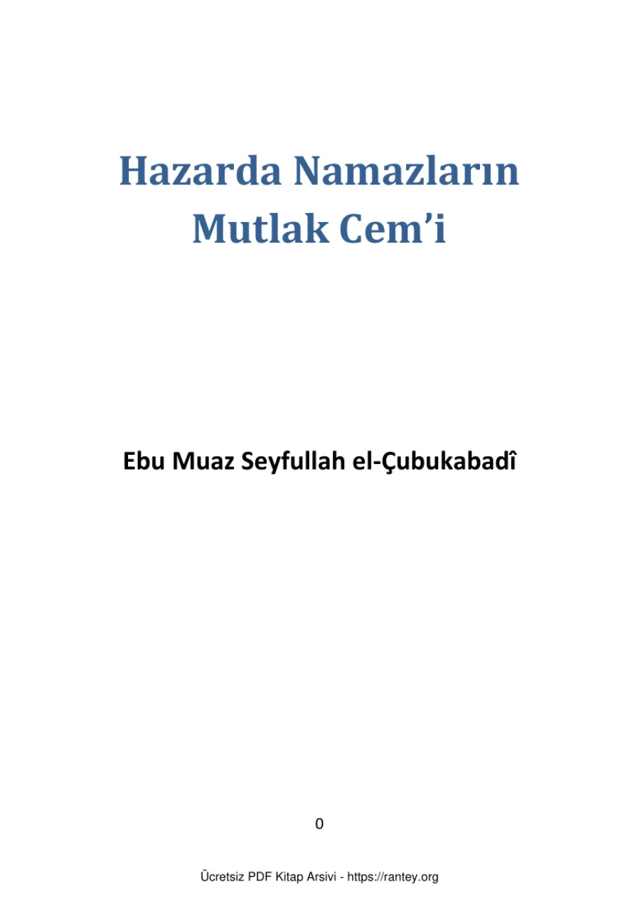Mutlak Cemi Ebu Abdulmumin Mıhçı kapak görseli
