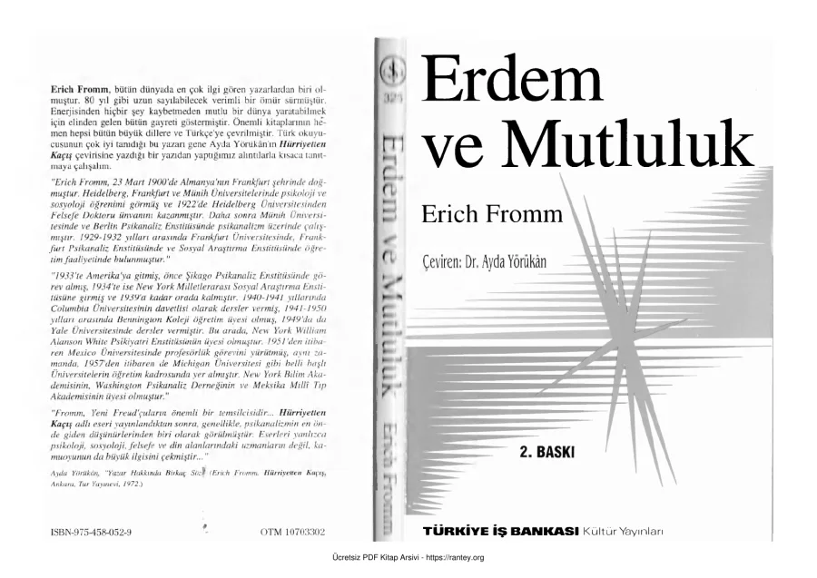 Mutluluk ve Erdem kapak görseli