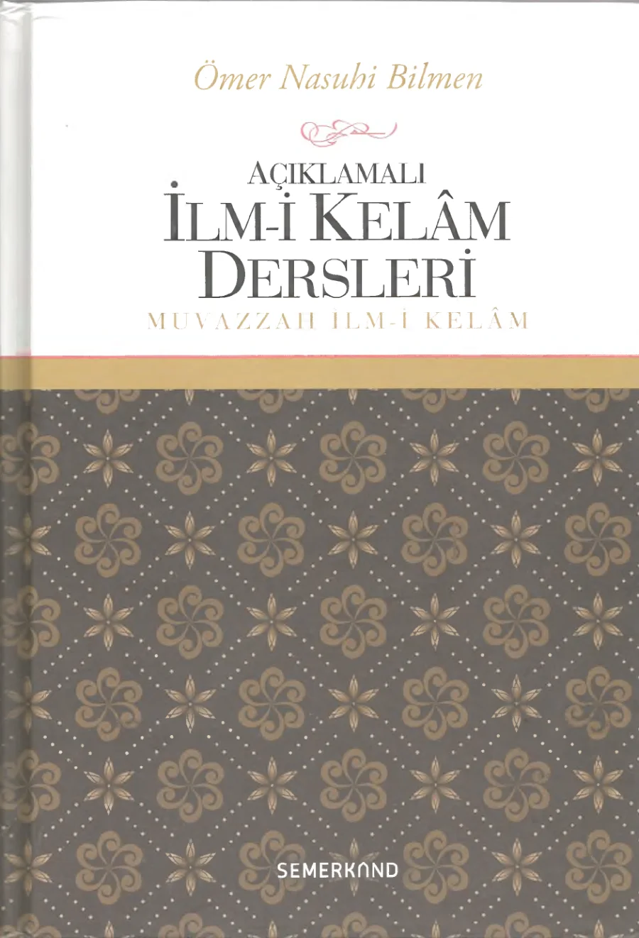 Muvazzah İlm-i Kelâm Dersleri kapak görseli