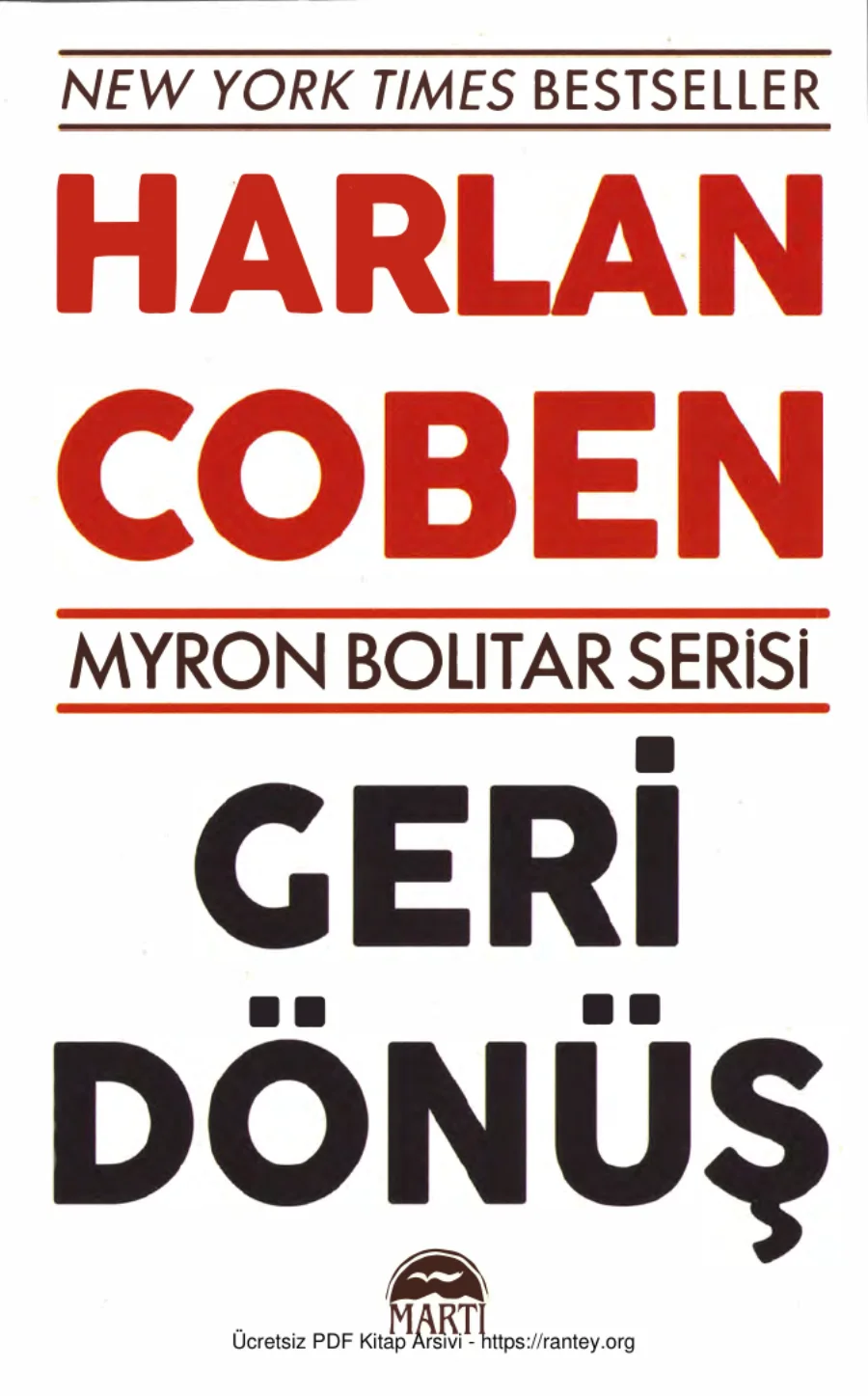 Myron Bolitar 4 Geri Dönüş kapak görseli