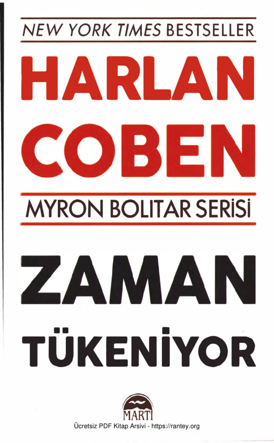 Myron Bolitar 7 Zaman Tükeniyor kapak görseli