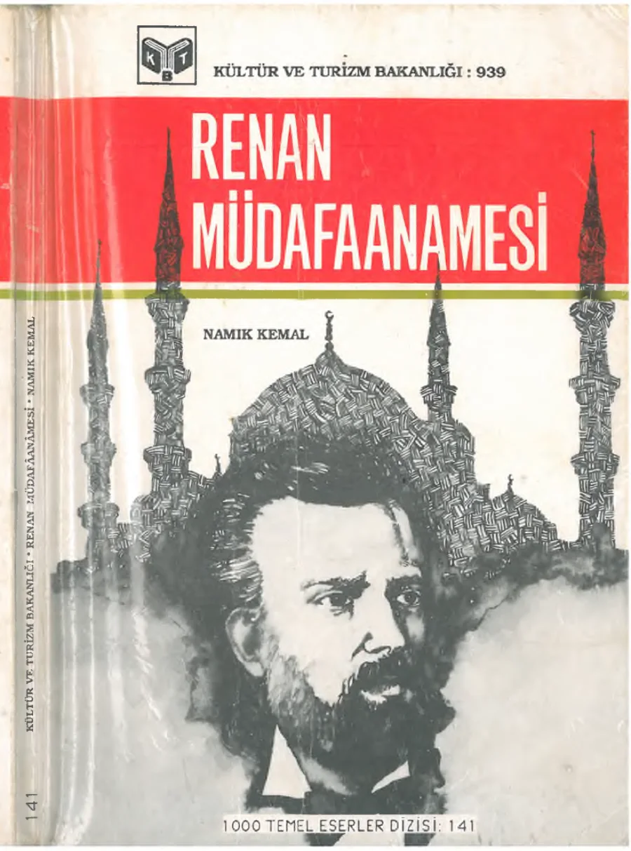 Namık Kemal: Renan Müdafaanamesi PDF kapak görseli