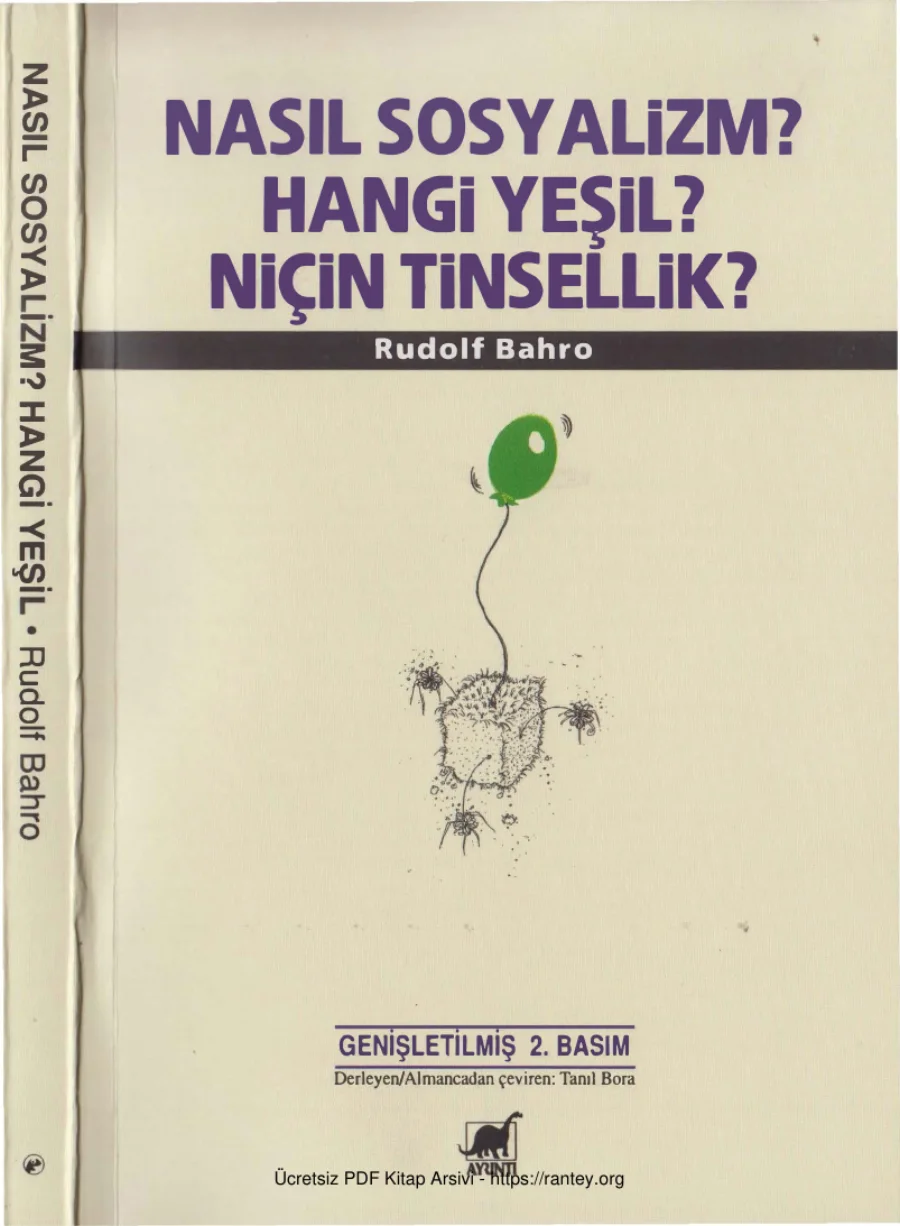 Nasıl Sosyalizm Hangi Yeşil Niçin Tinsellik kapak görseli
