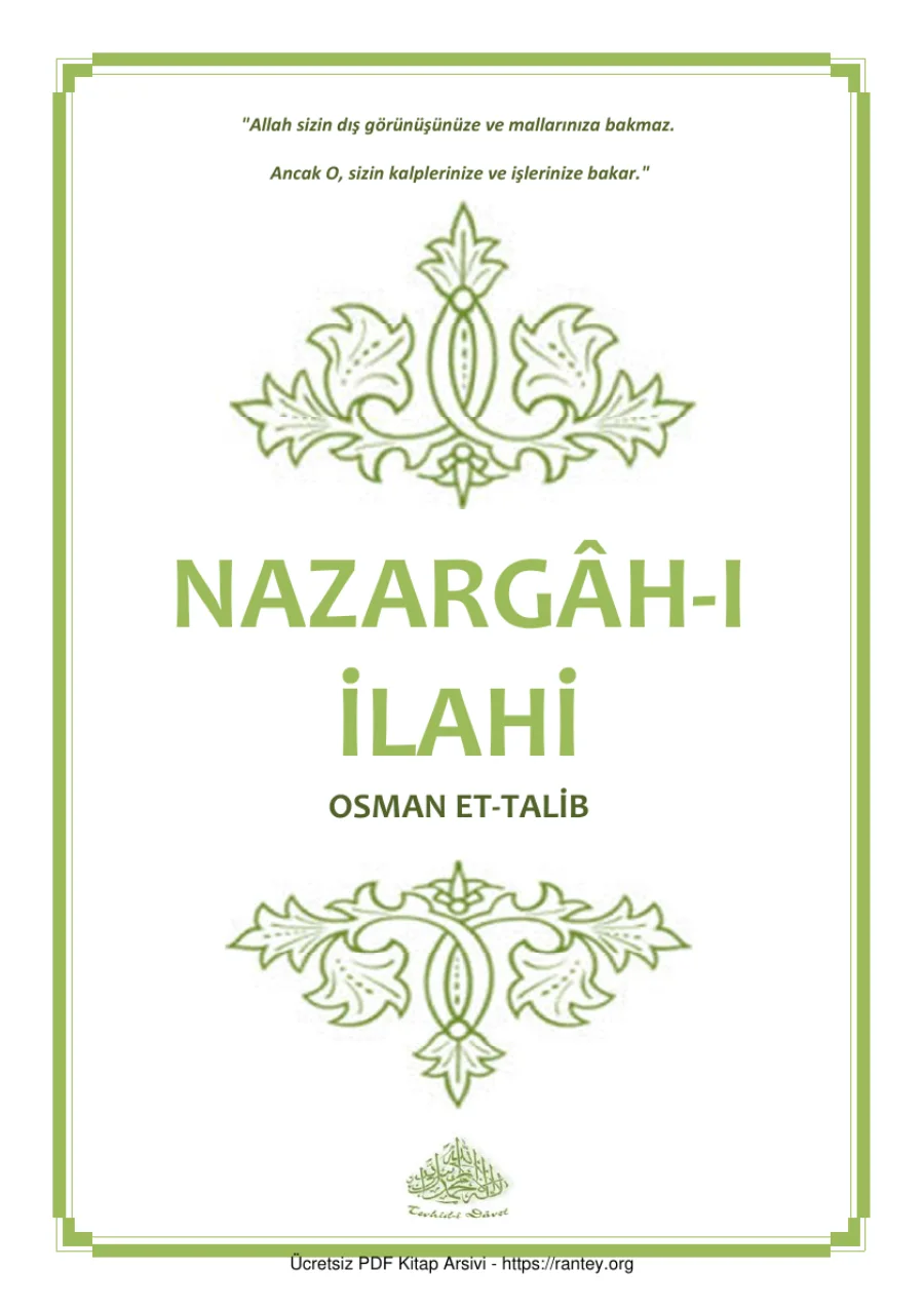 NAZARGH I İLHİ Osman et Tlib Ebu Abdulmumin Tekin Mıhçı kapak görseli