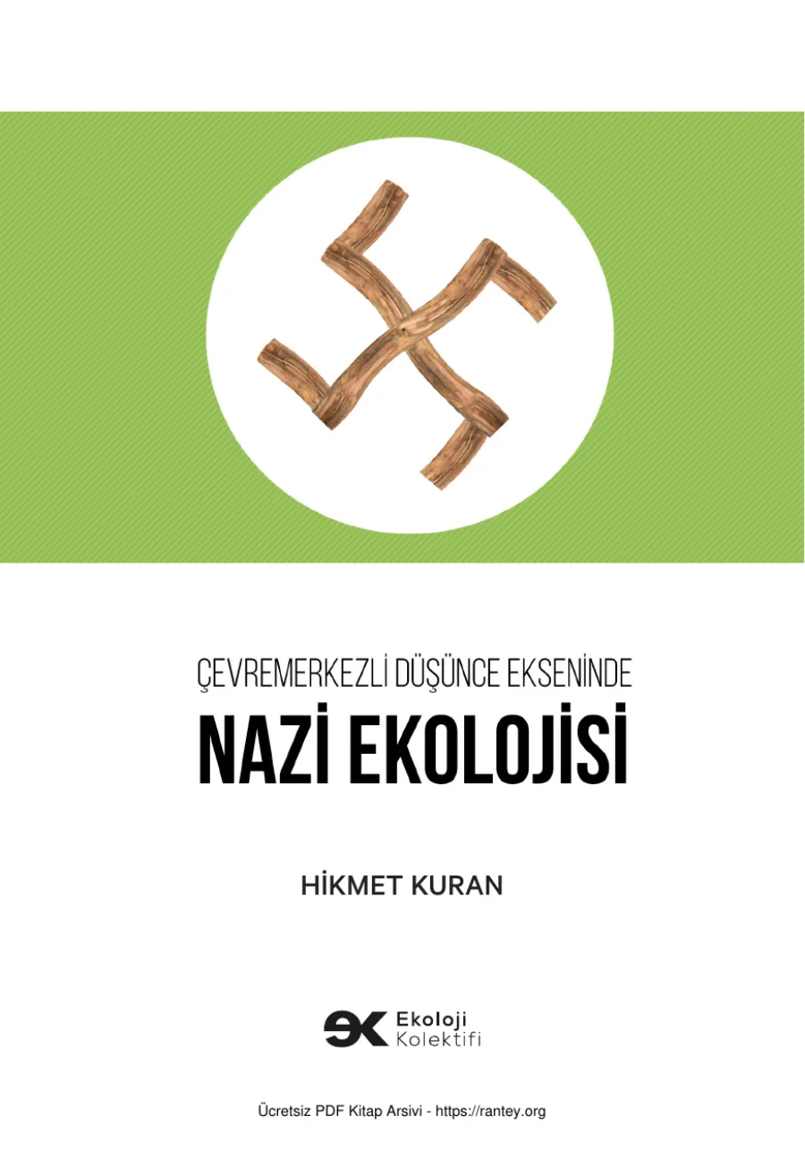 Nazi Ekolojisi Ekolojik Kollektif Derneği kapak görseli