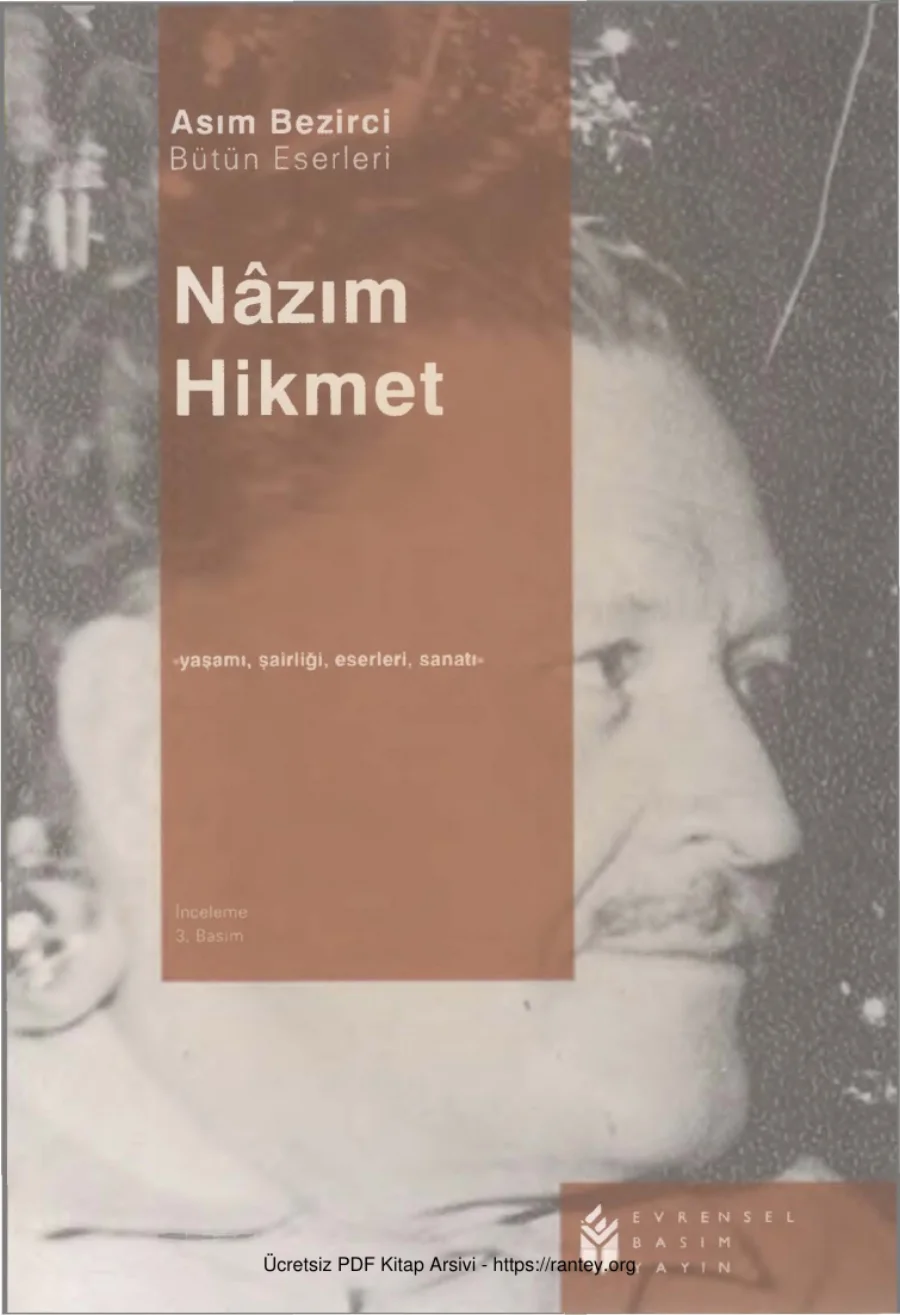 Nâzım Hikmet kapak görseli