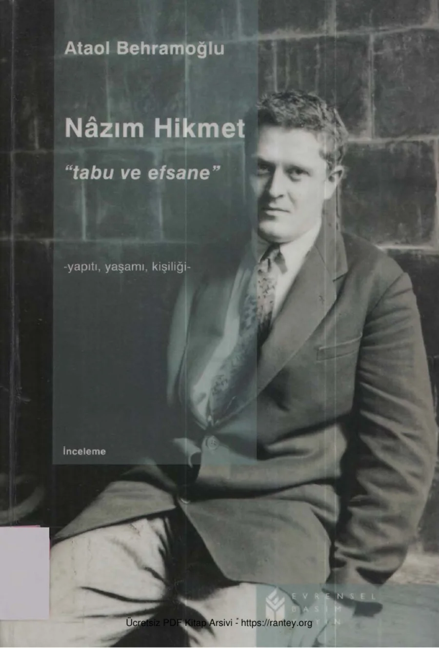 Nâzım Hikmet: Tabu ve Efsane kapak görseli