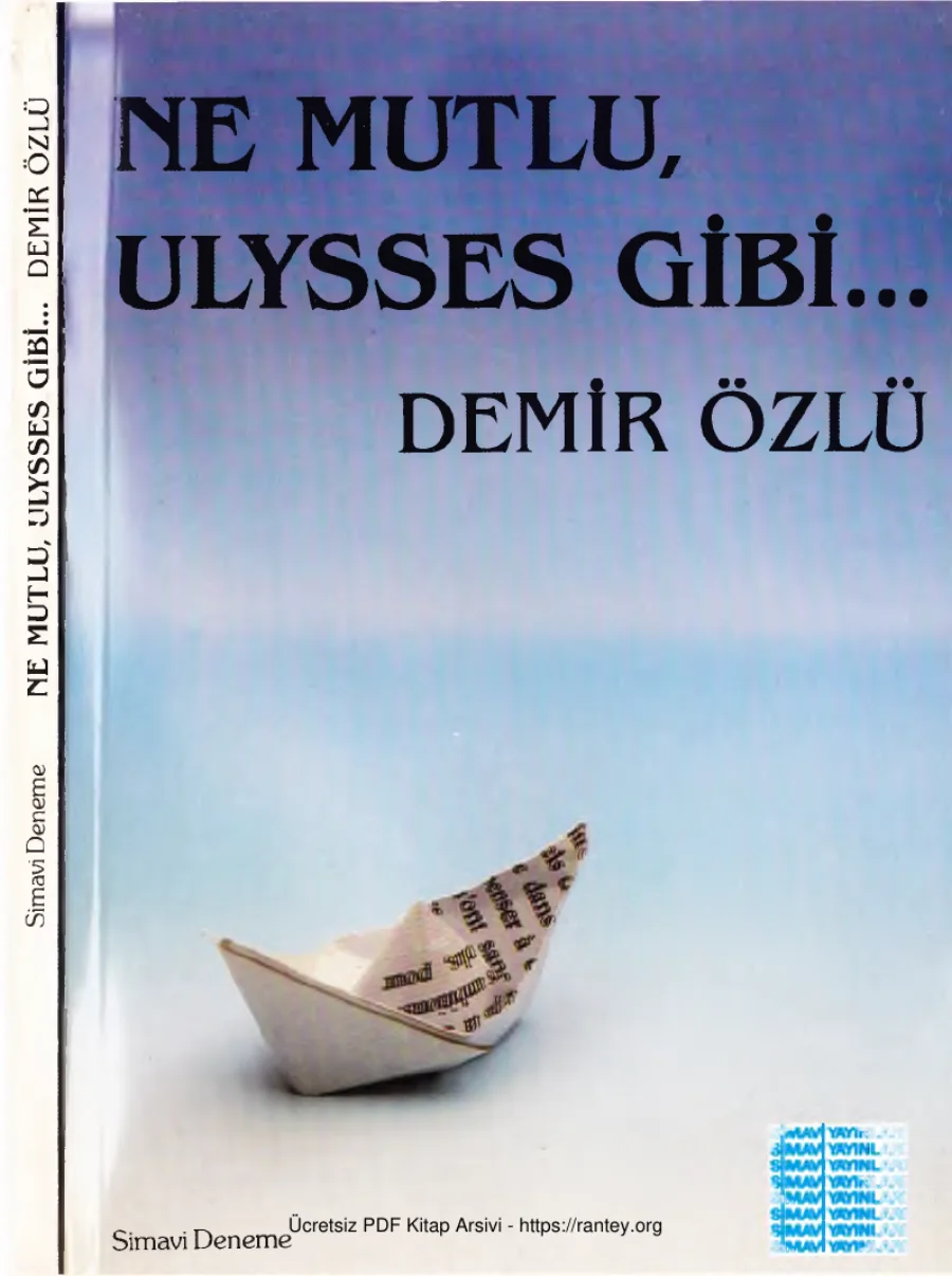 Ne Mutlu Ulysses Gibi Simavi Yayınları kapak görseli