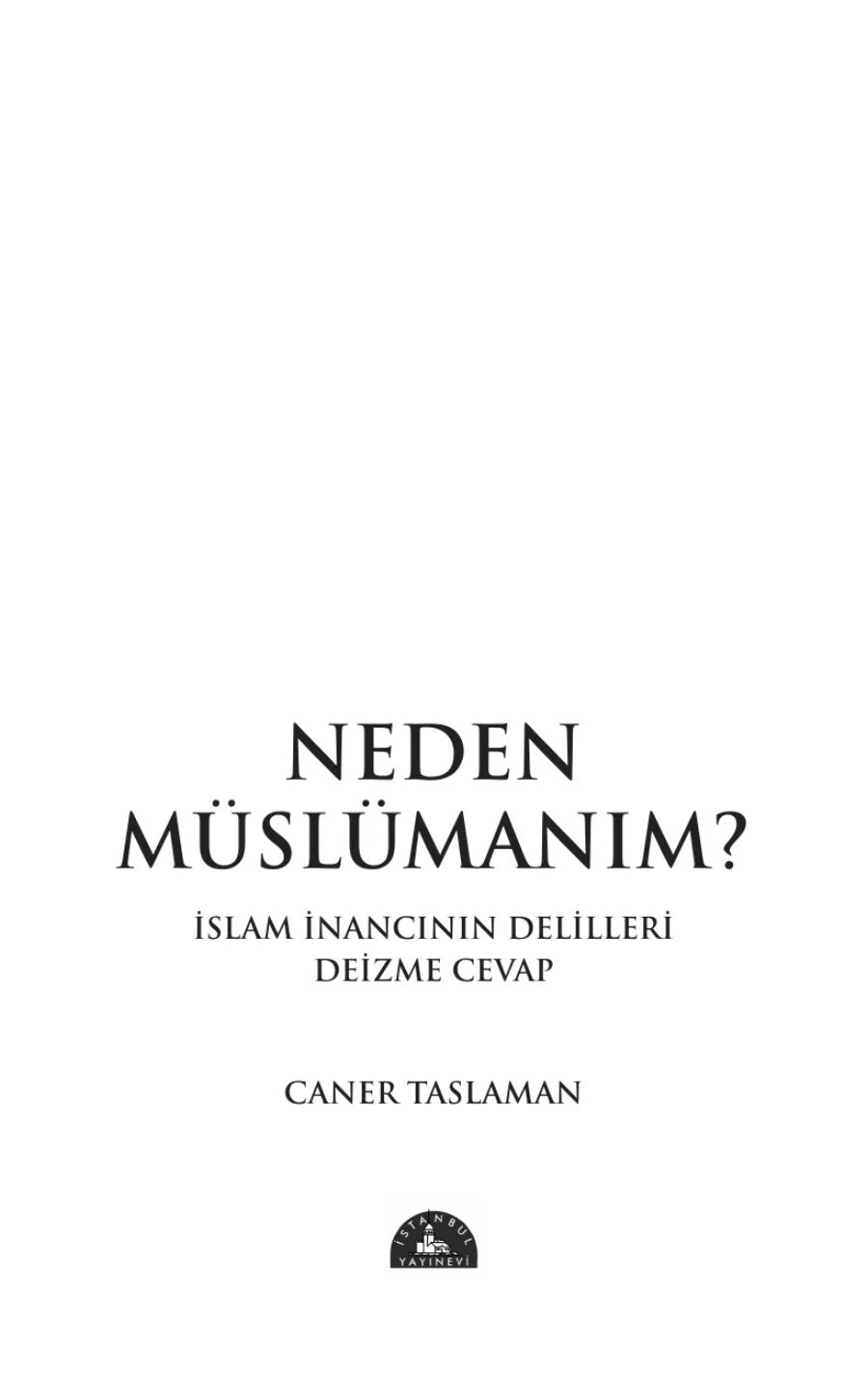 Neden Müslümanım? kapak görseli