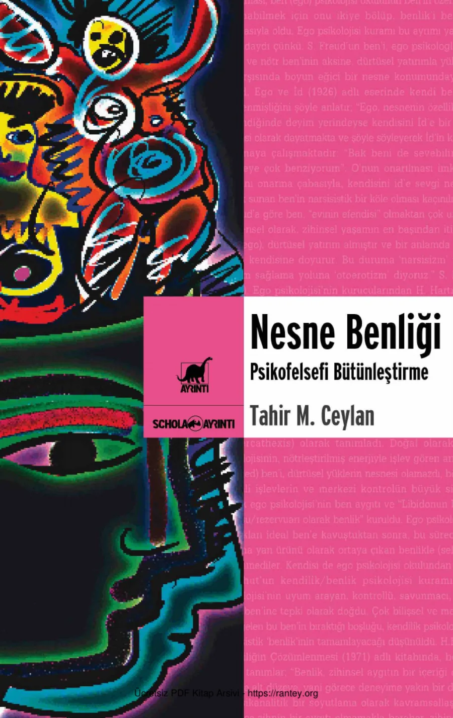 Nesne Benliği Psikofelsefi Bütünleştirme kapak görseli