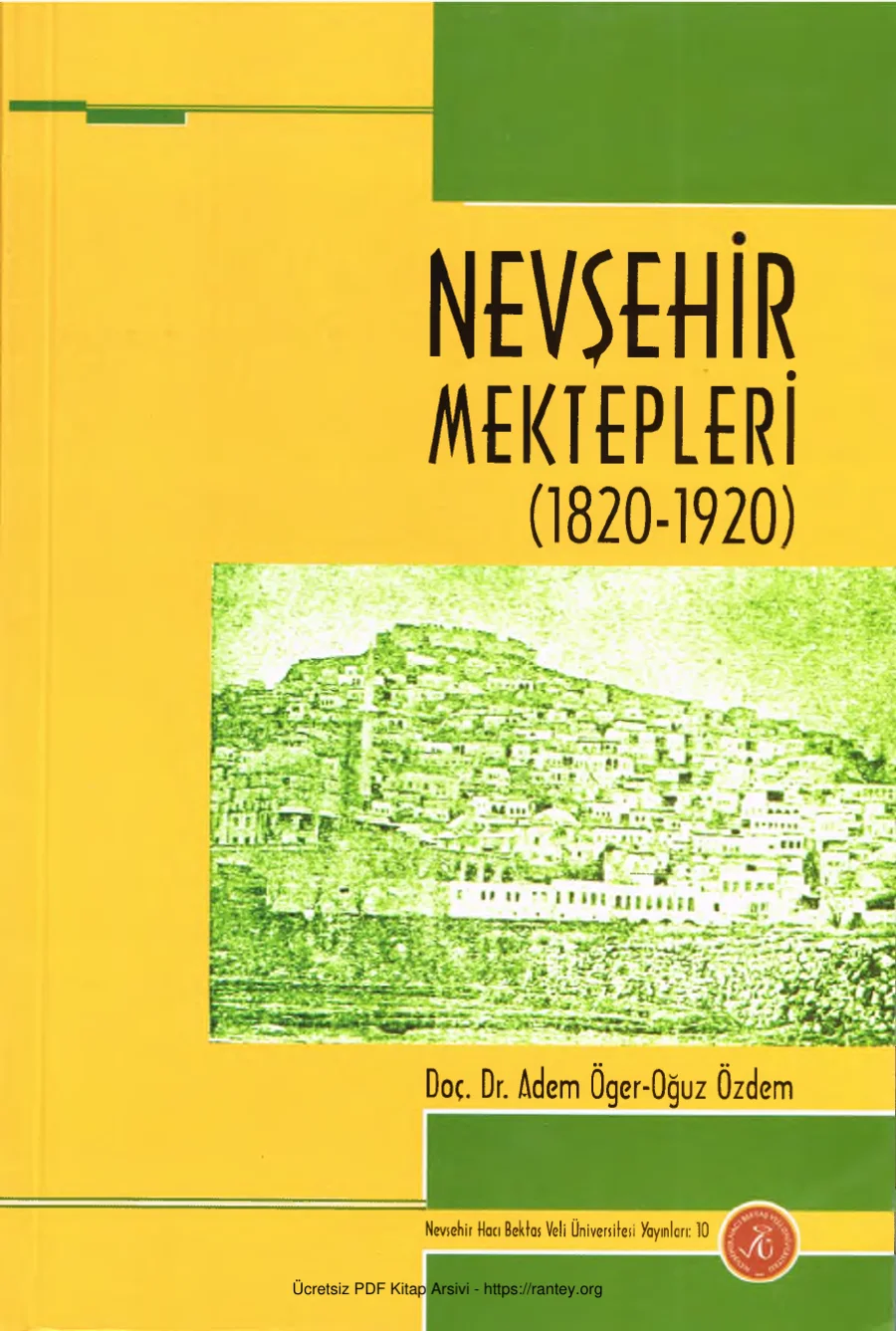 Nevşehir Mektepleri 1820 1920 kapak görseli