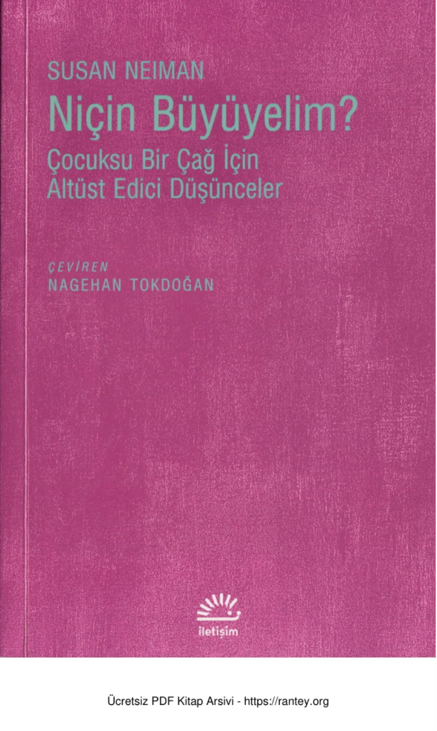 Niçin Büyüyelim kapak görseli