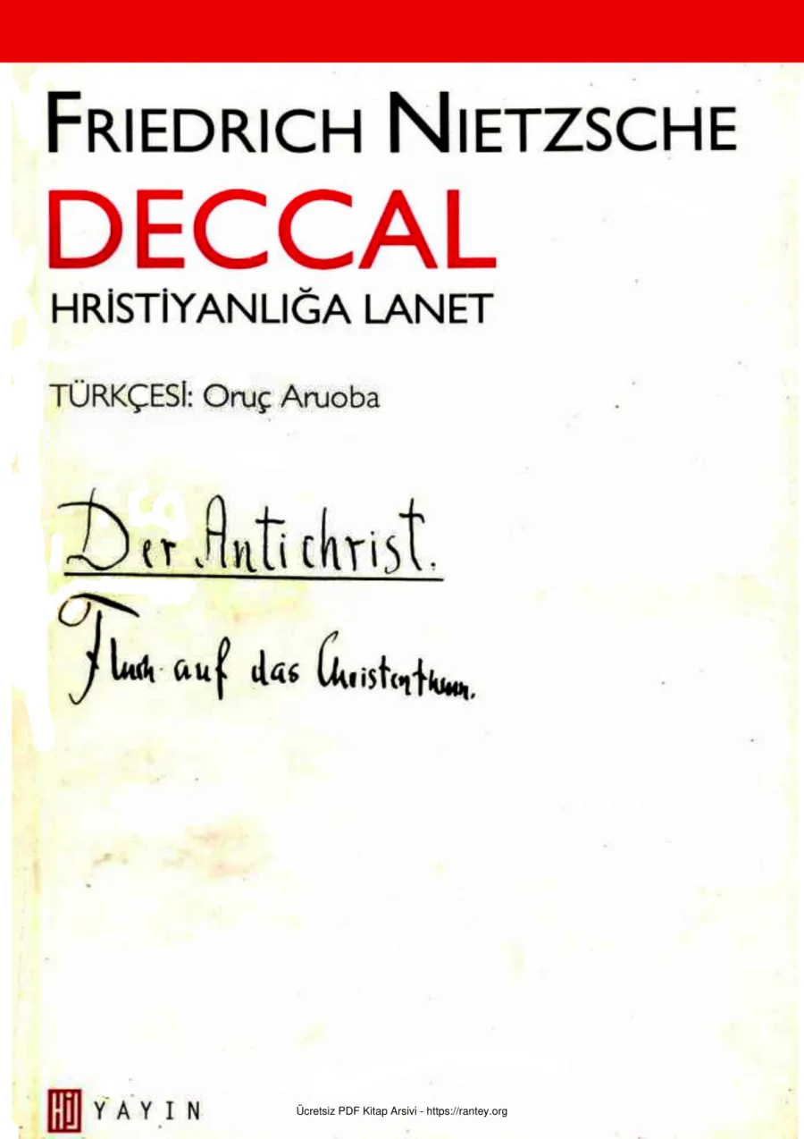 Nietszche Deccal kapak görseli