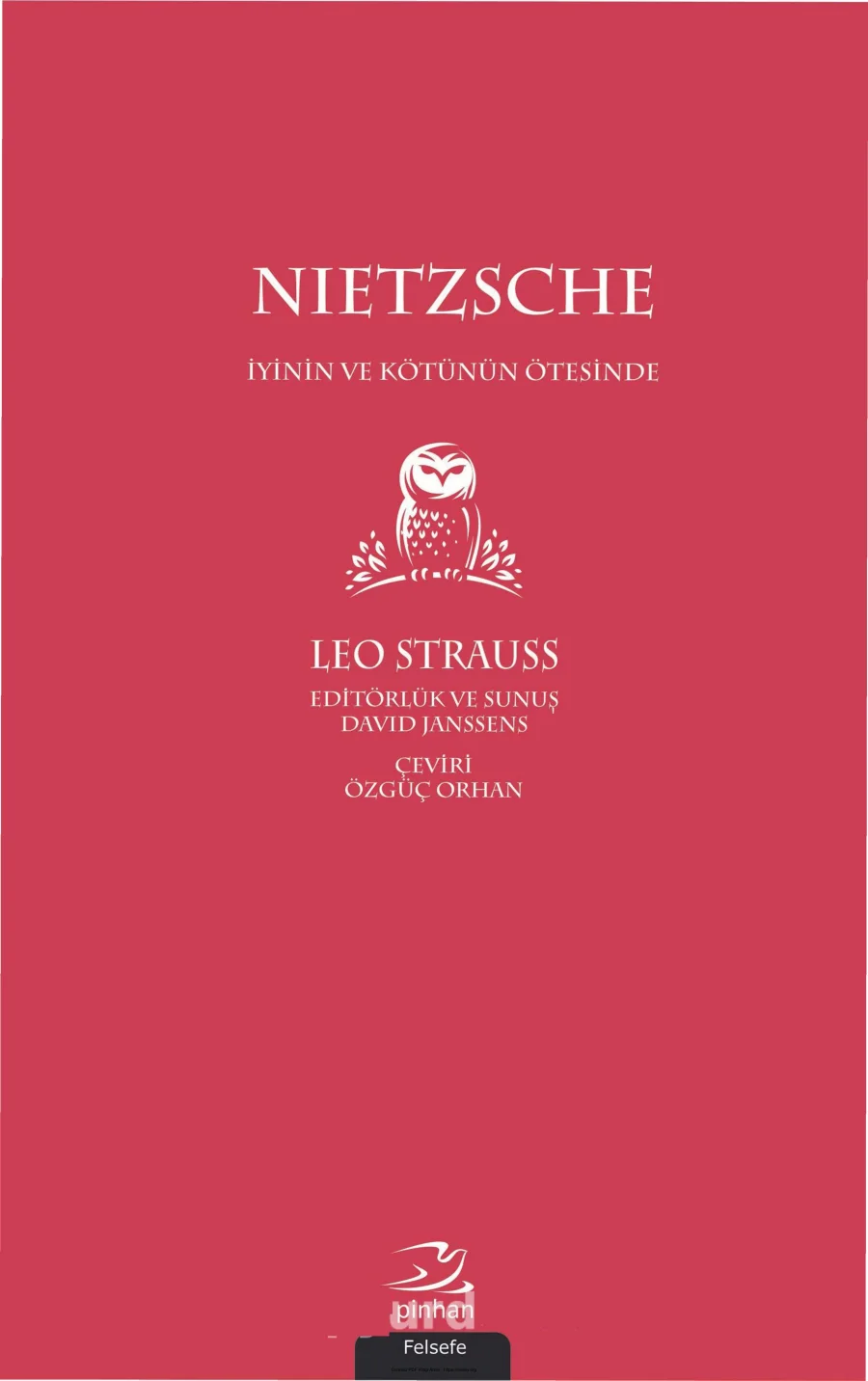 Nietzsche İyinin ve Kötünün Ötesinde kapak görseli