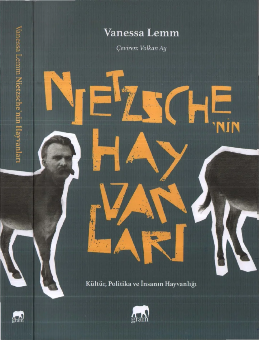 Nietzschenin Hayvanları Gram Yayınları kapak görseli