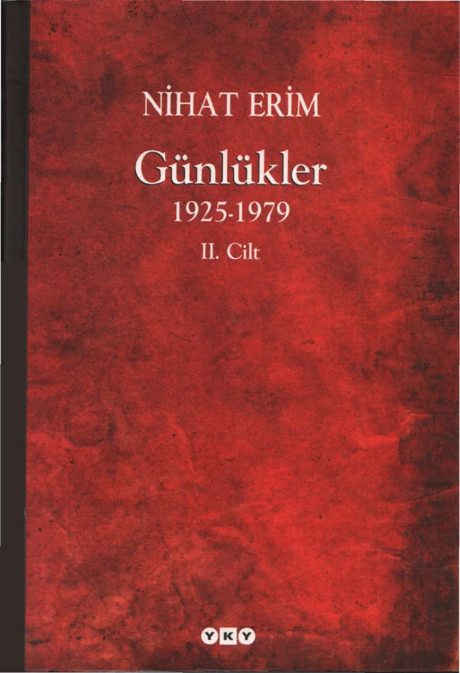 Nihat Erim Günlükler 1925-1979 Cilt 2 kapak görseli