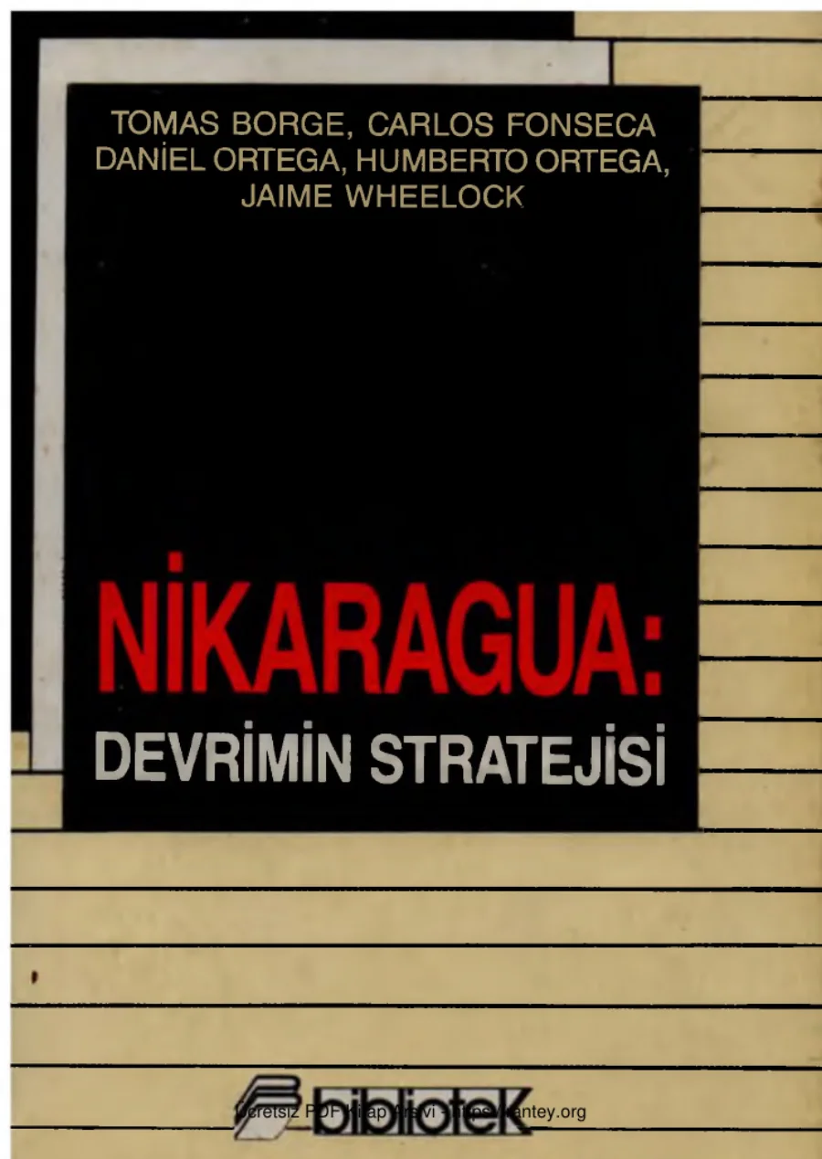 Nikaragua Devrimin Stratejisi kapak görseli