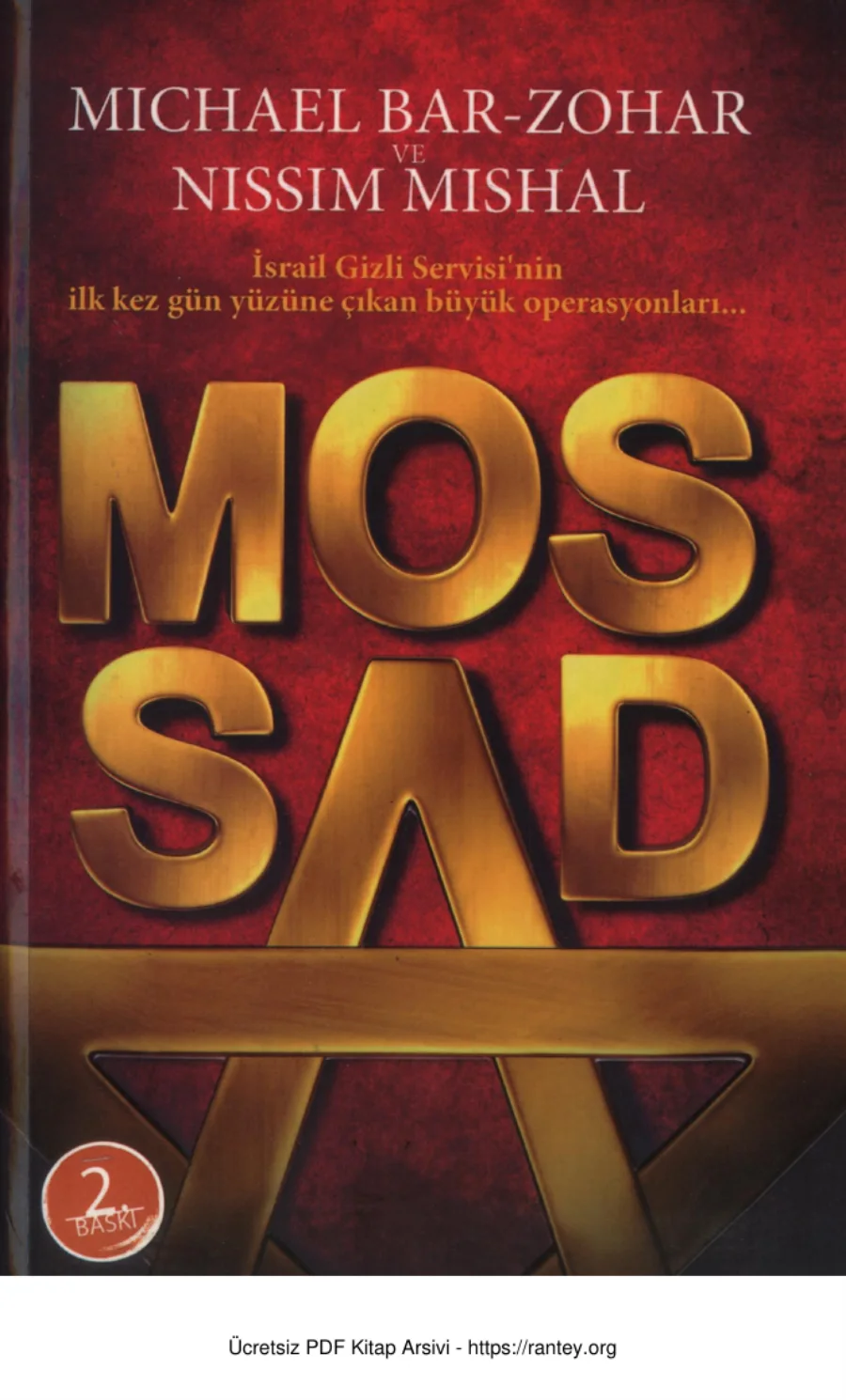 Nissim Mishal Mossad kapak görseli