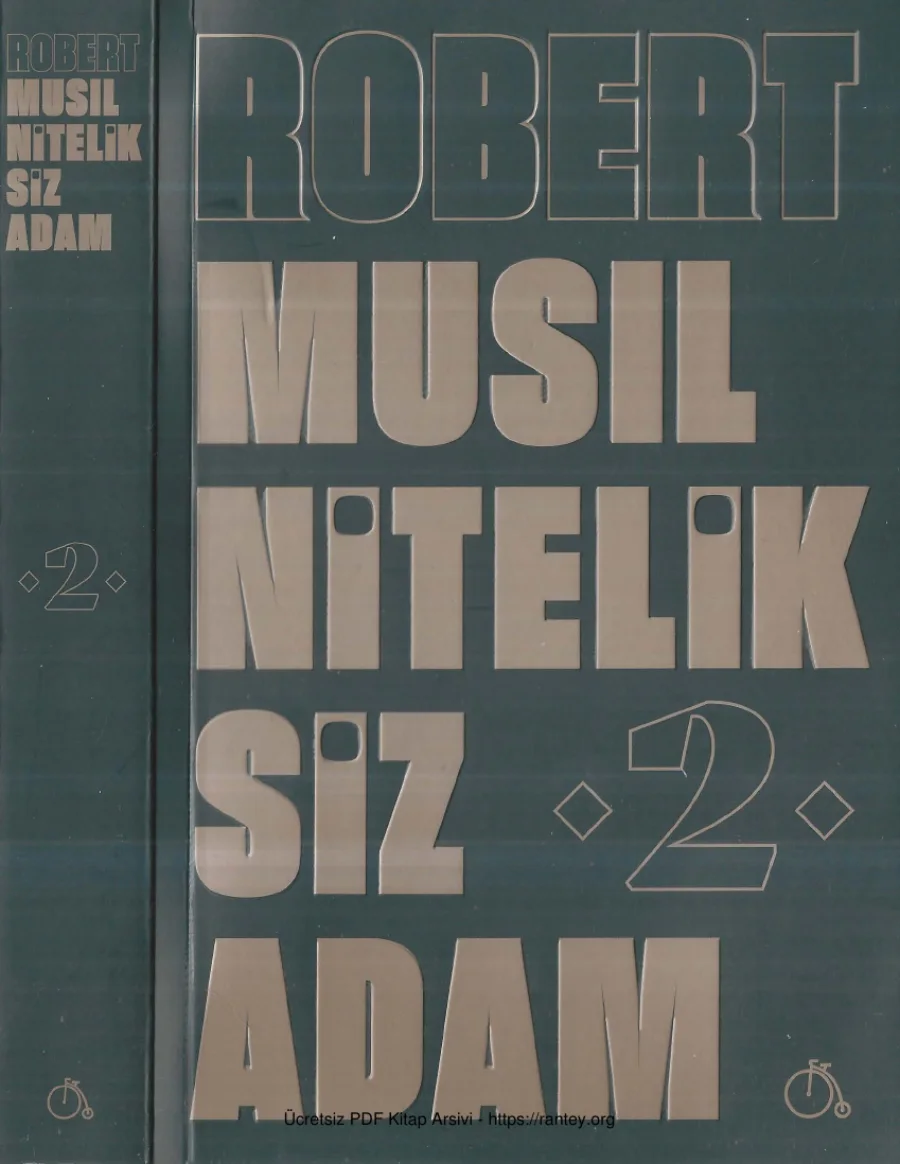 Niteliksiz Adam Cilt 2 kapak görseli