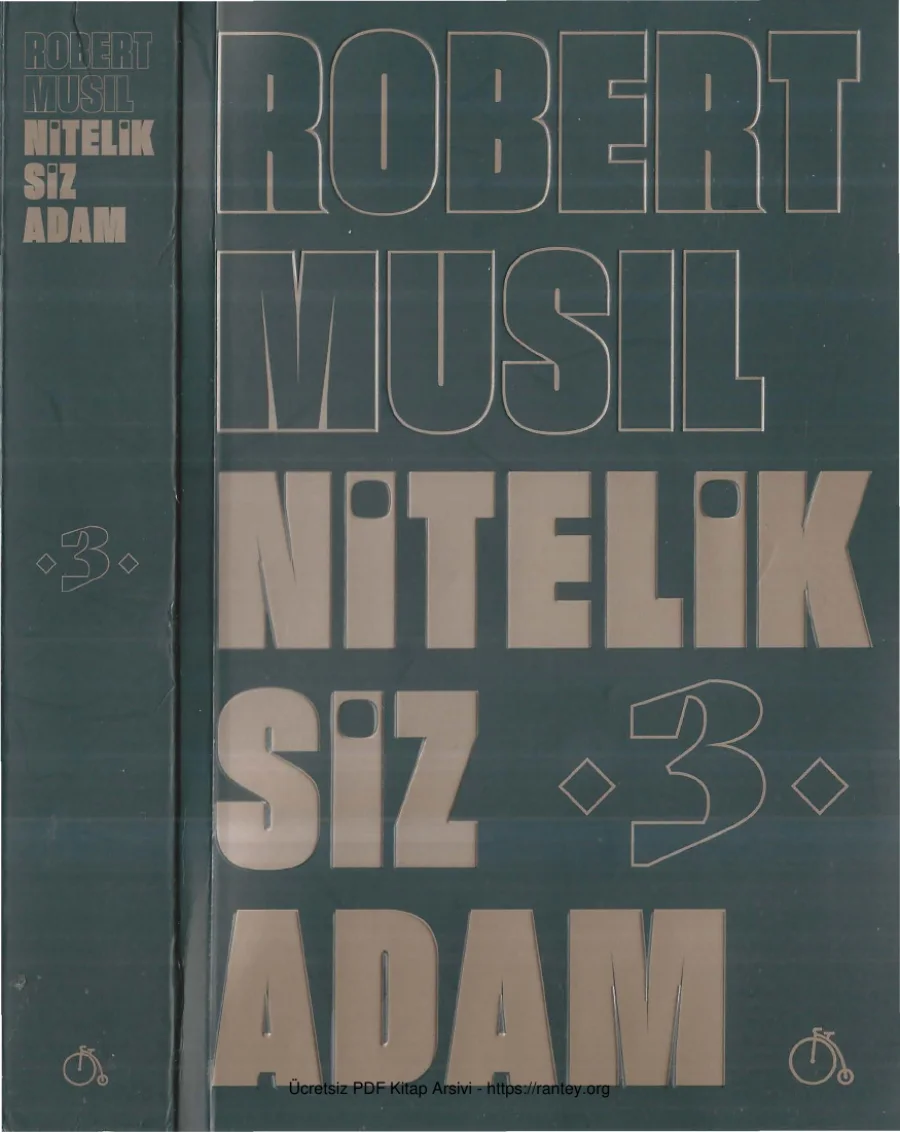 Niteliksiz Adam Cilt 3 kapak görseli