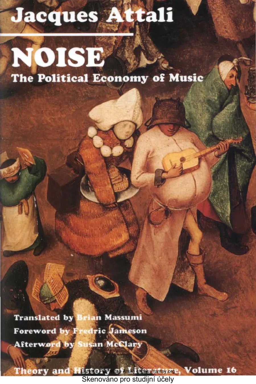 Noise The Political Economy of Music kapak görseli