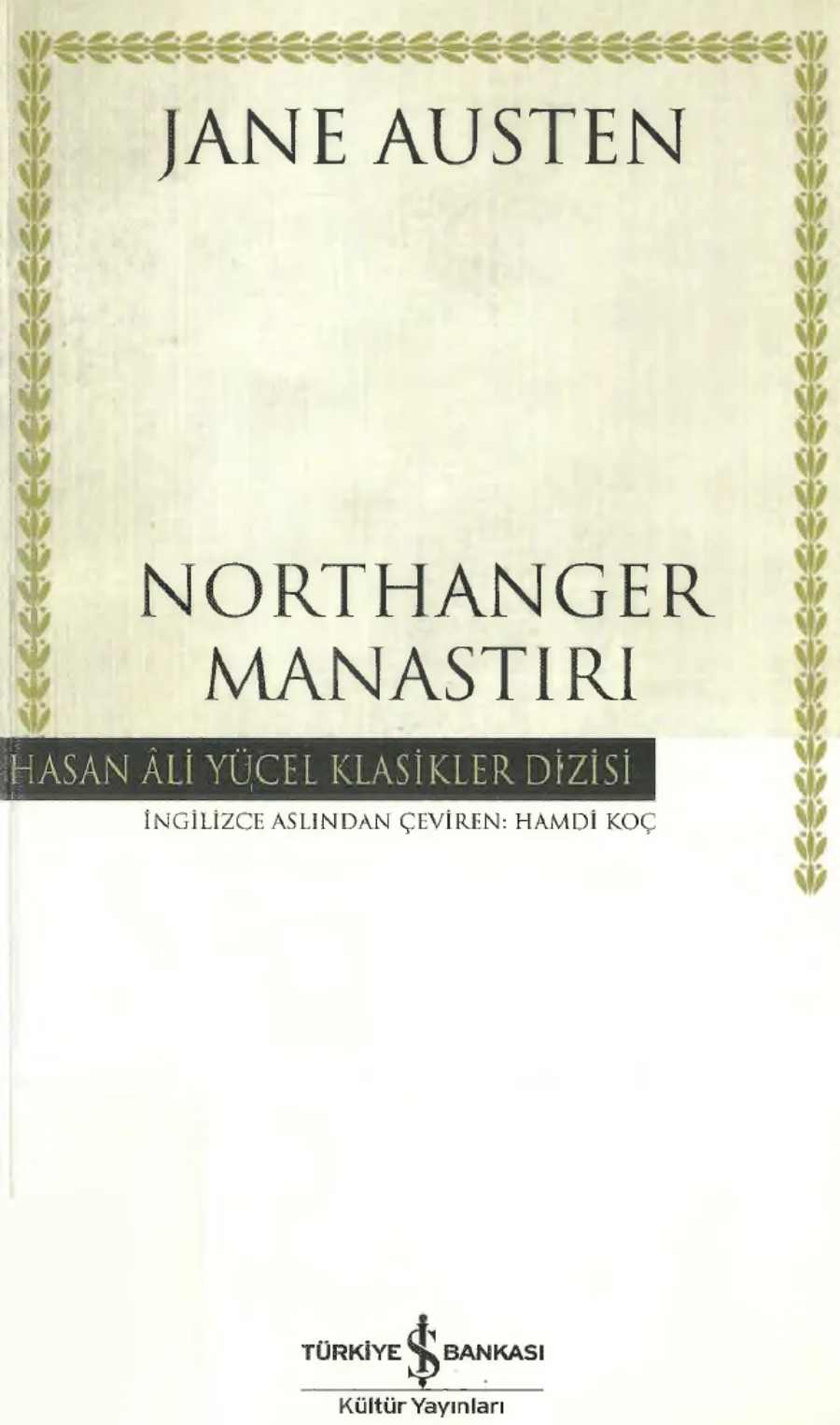 Northanger Manastırı kapak görseli