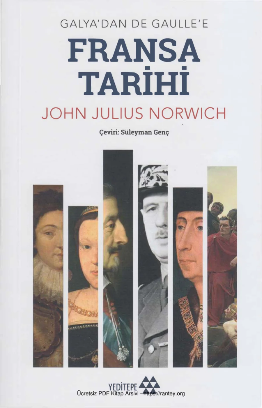 Norwich Galyadan De Gaullee Fransa Tarihi Yeditepe Yayınları kapak görseli
