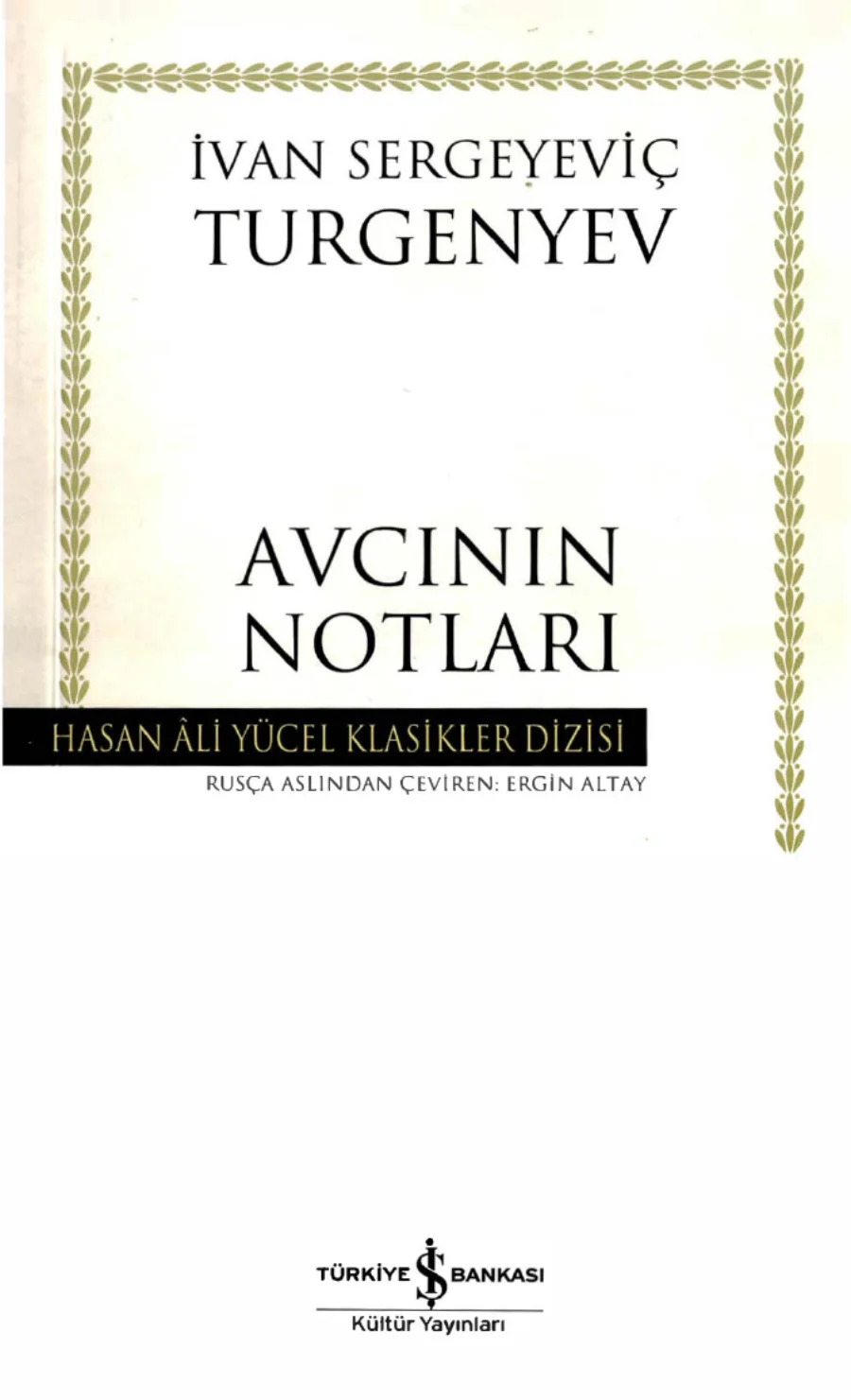 Notları kitap kapağı
