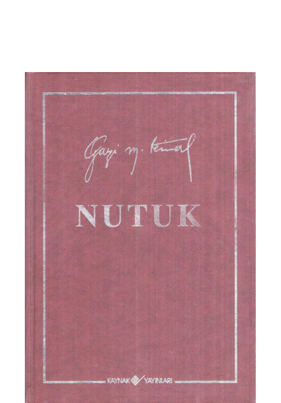 Nutuk kapak görseli