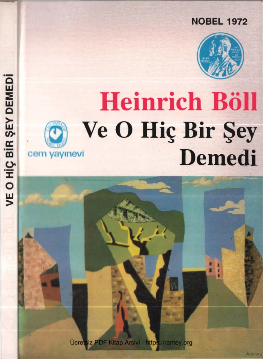 O Hiç Bir Şey Demedi kapak görseli