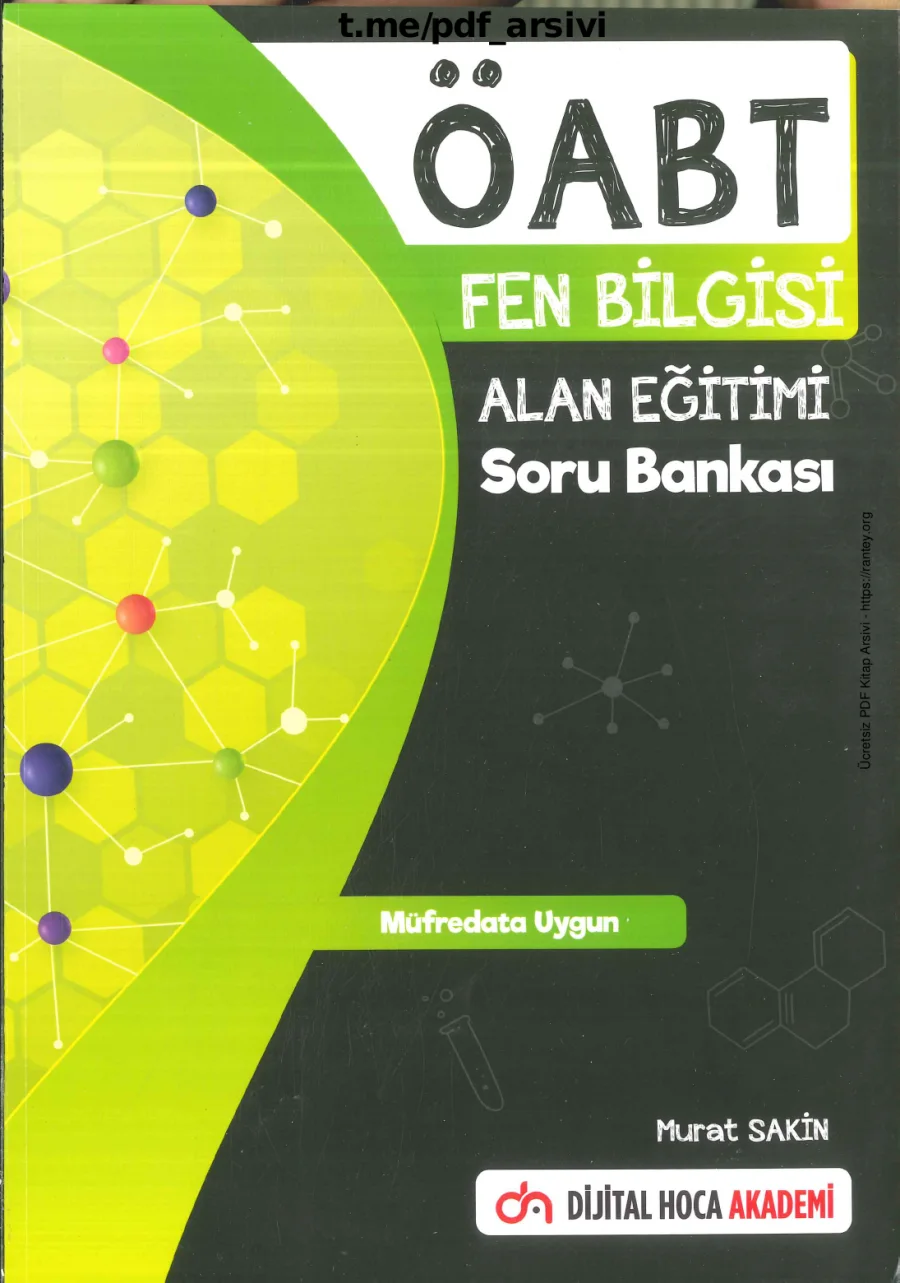 öabt 2022 fen bilimleri öğretmenliği soru bankası dijital hoca kapak görseli