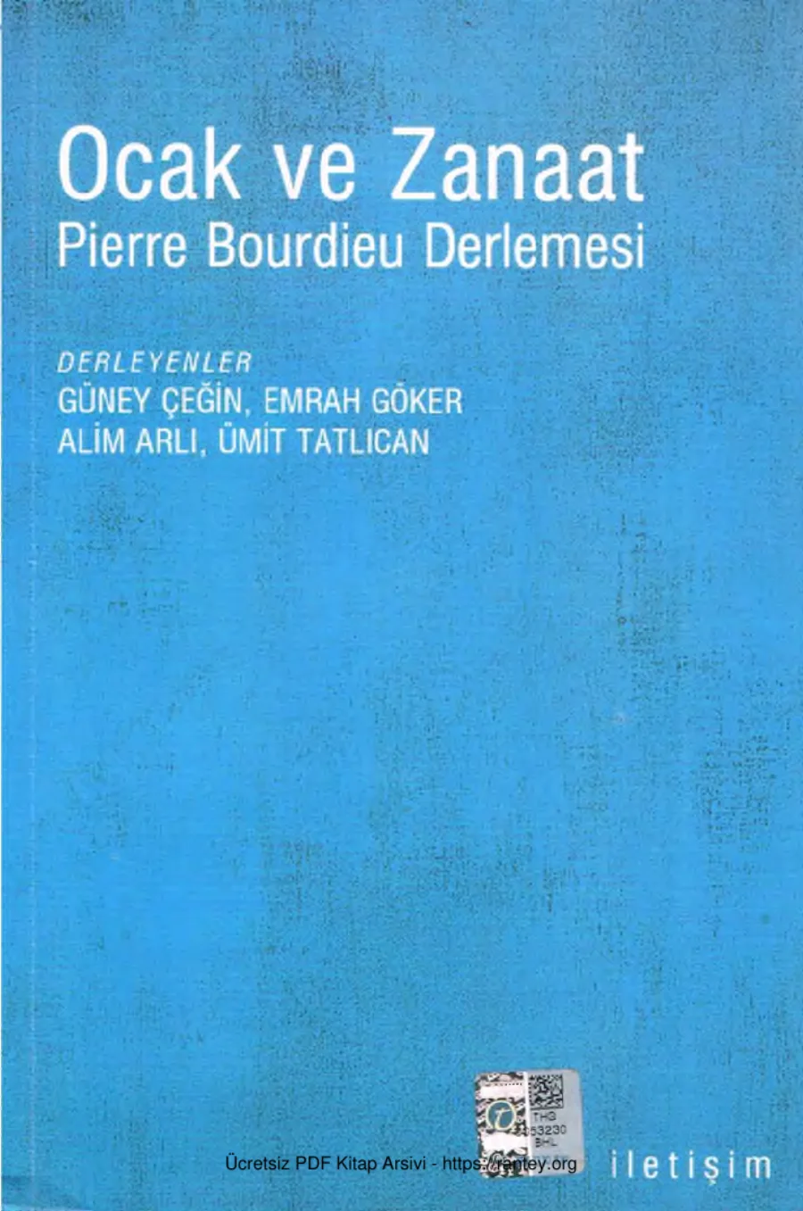 Ocak ve Zanaat Pierre Bourdieu Derlemesi kapak görseli