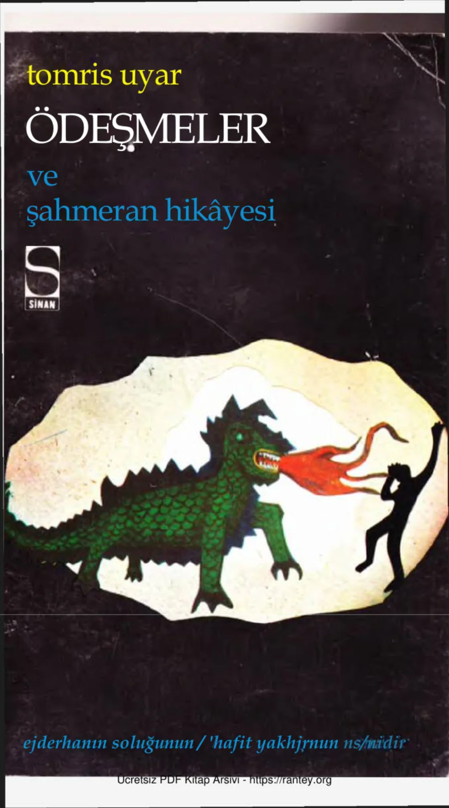 Ödeşmeler ve Şahmeran Hikayesi Sinan Yayınları kapak görseli