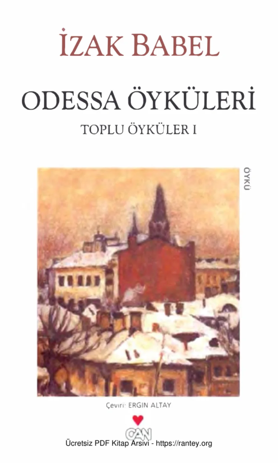 Odessa Öyküleri Can Yayınları kapak görseli
